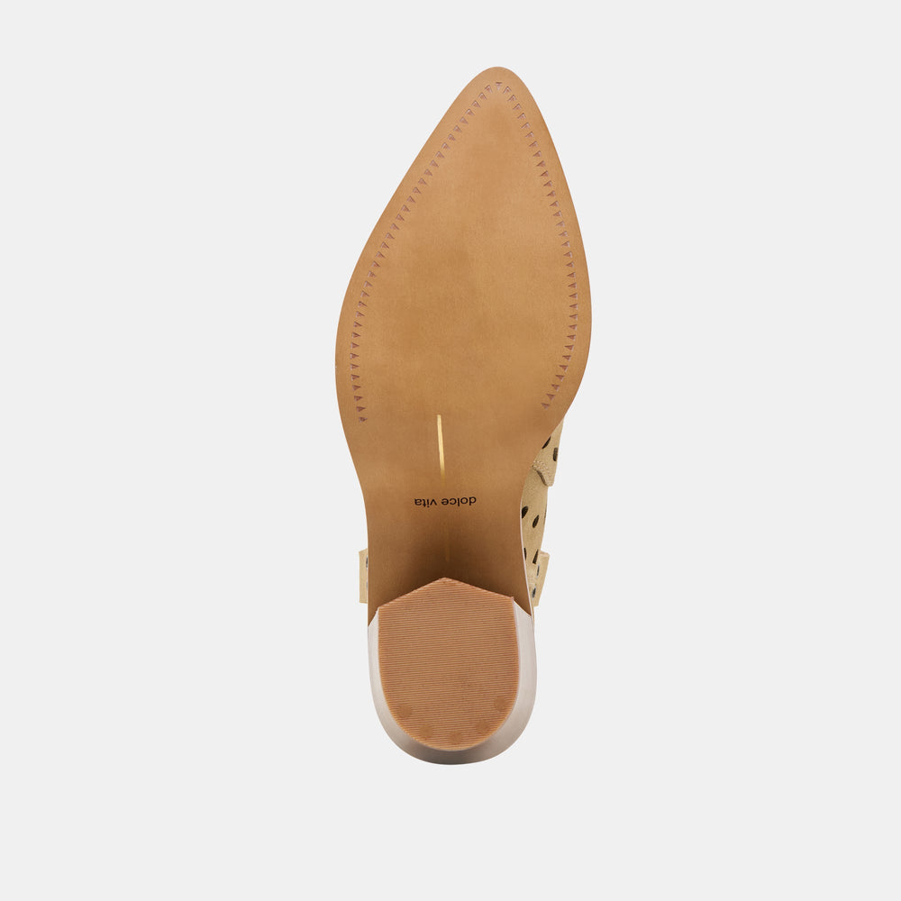 Zenobi Dk Taupe Suede Booties / Dolce Vita