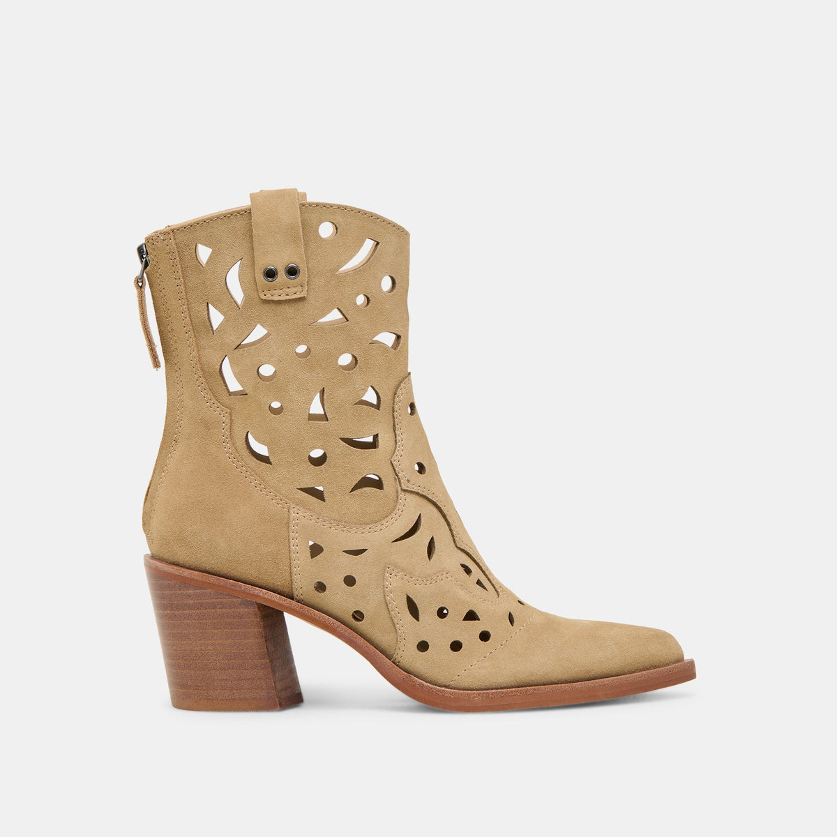 Zenobi Dk Taupe Suede Booties / Dolce Vita