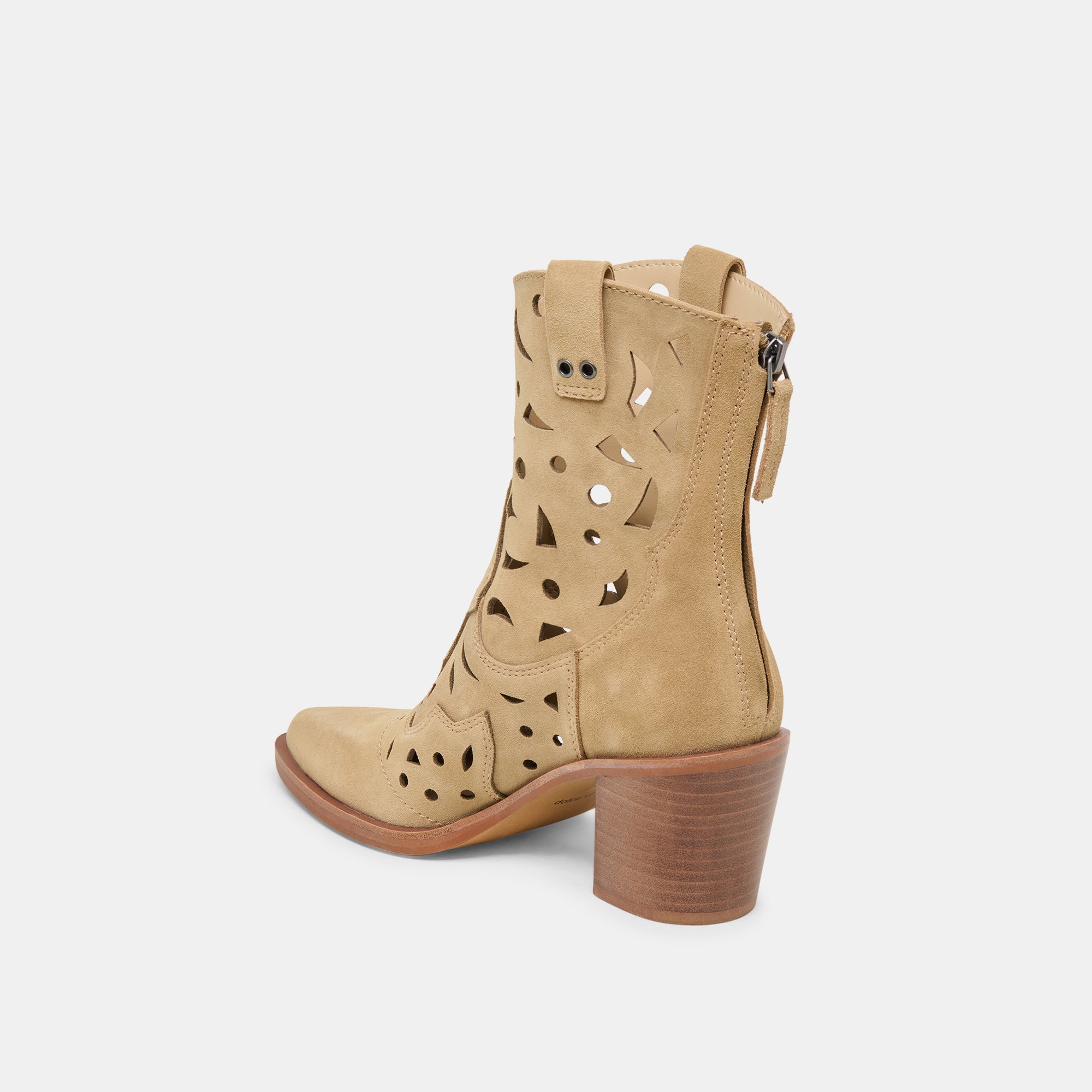 Zenobi Dk Taupe Suede Booties / Dolce Vita