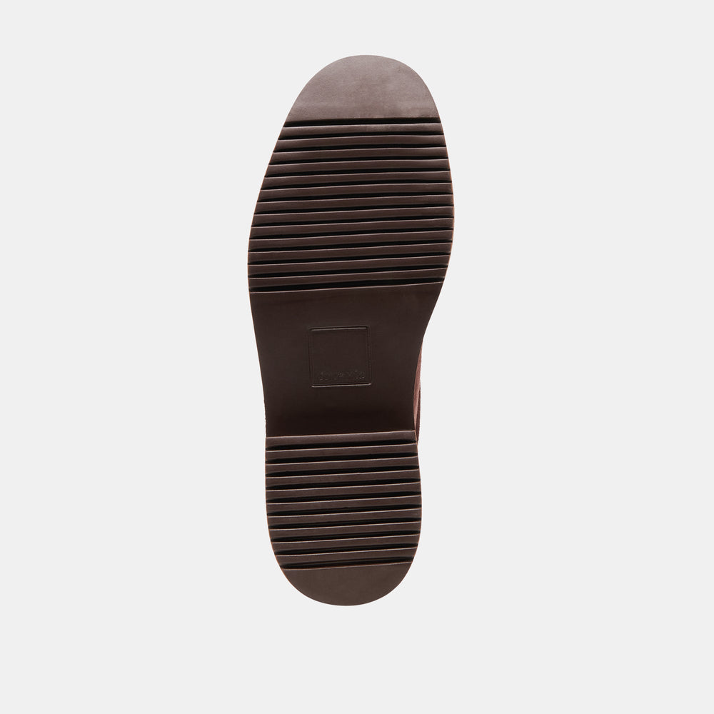 Shante Mahogany Stella Suede Boots / Dolce Vita