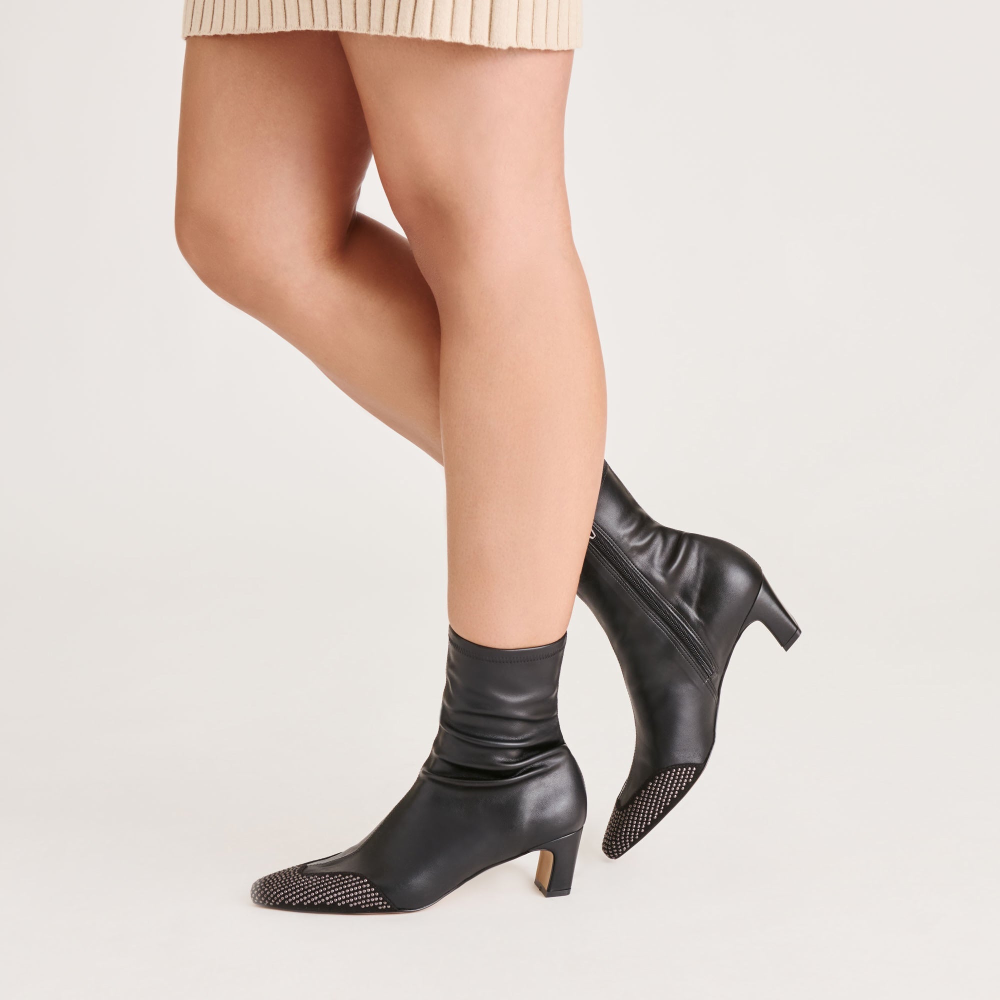 Anika Stud Black Stella Boots / Dolce Vita