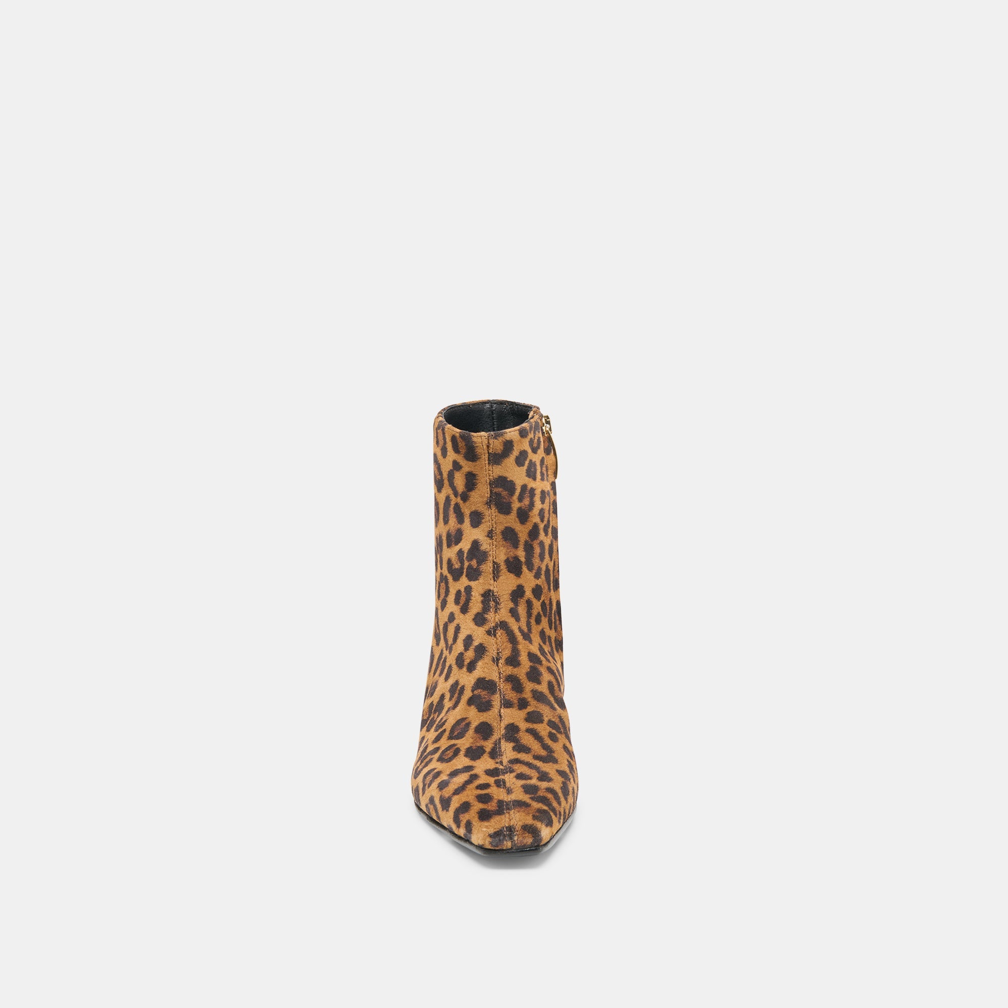 Joanie Leopard Printed Suede Booties / Dolce Vita