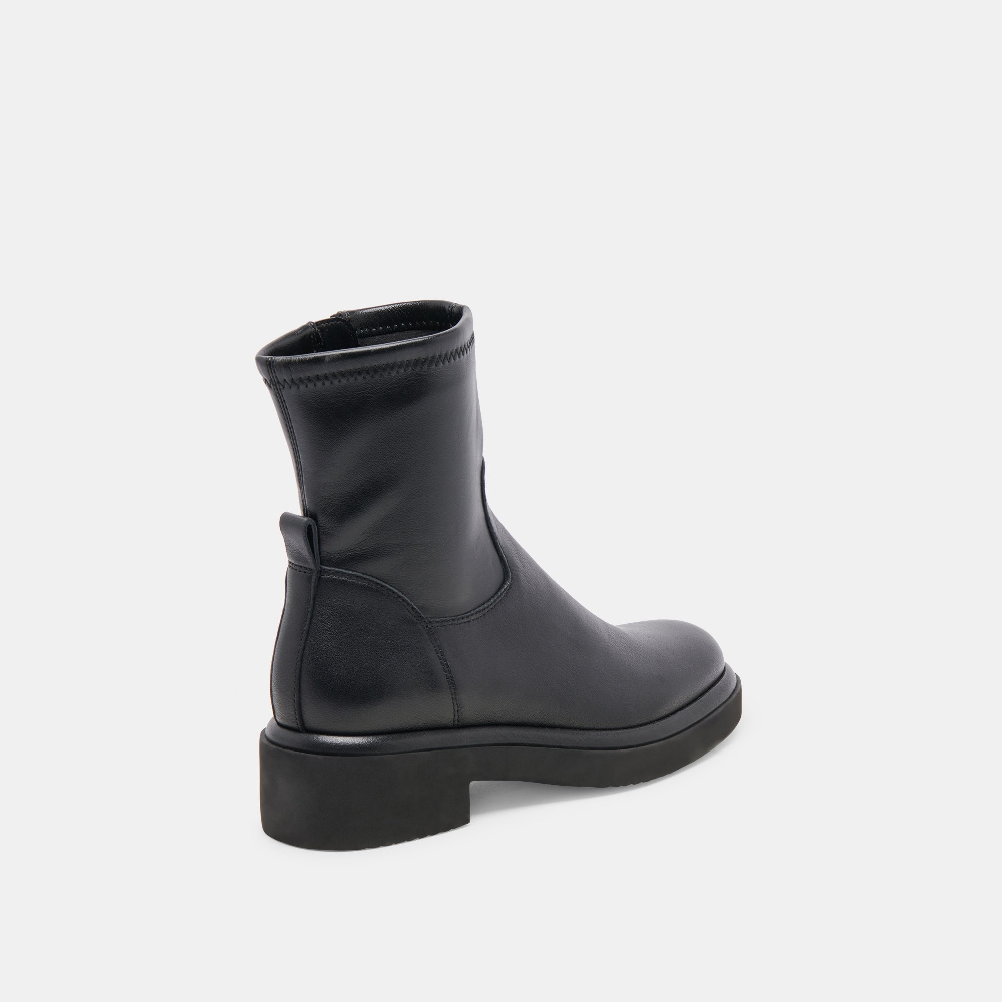 Simaya H2O Wide Black Leather Boots / Dolce Vita