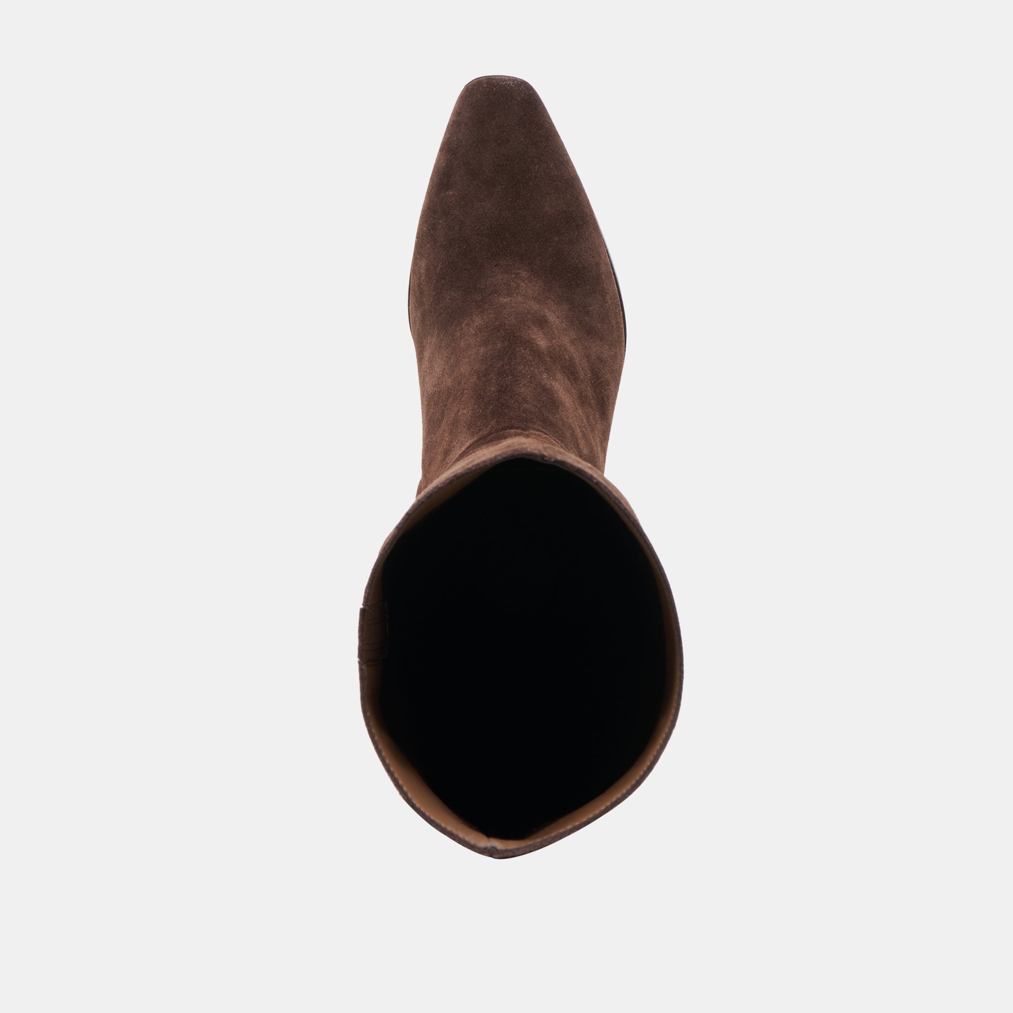 Emmi Dk Brown Suede Wide Calf Boots / Dolce Vita