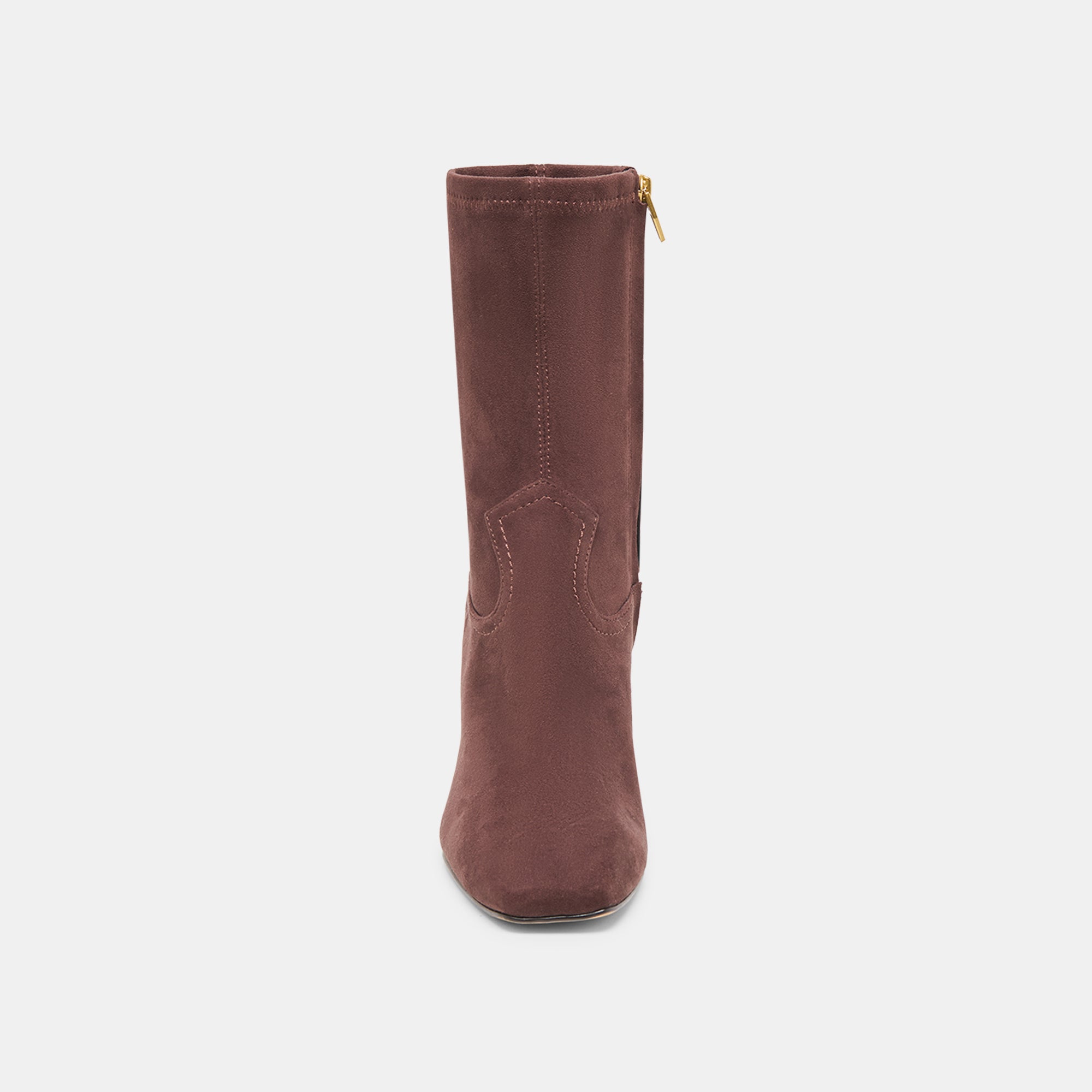 Roan Mahogany Stella Suede Boots / Dolce Vita