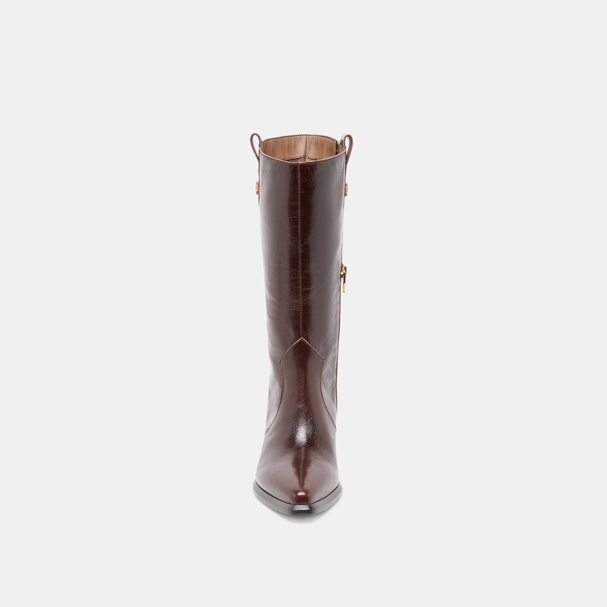 Vern Chocolate Leather Boots / Dolce Vita