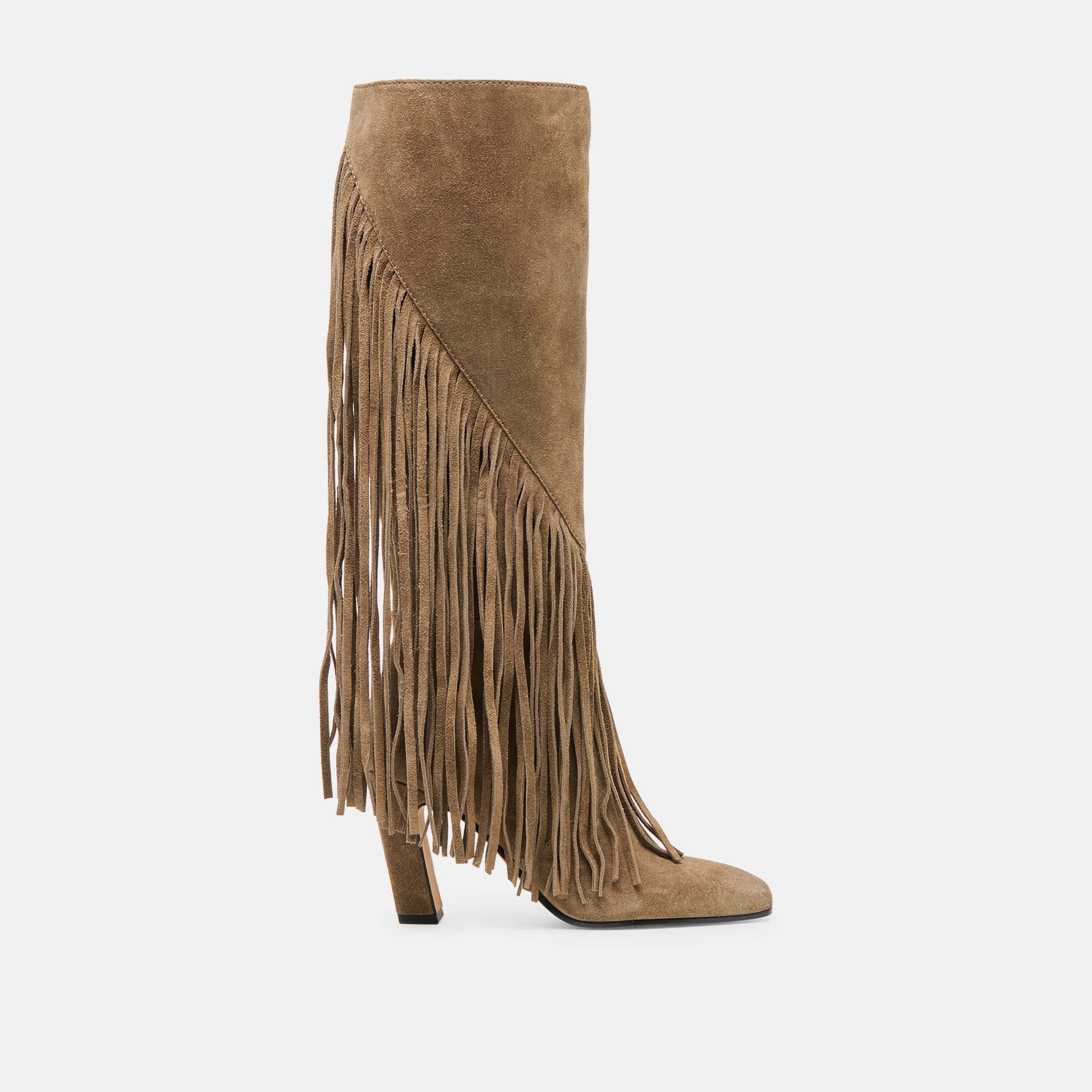 Giano Olive Suede Boots / Dolce Vita