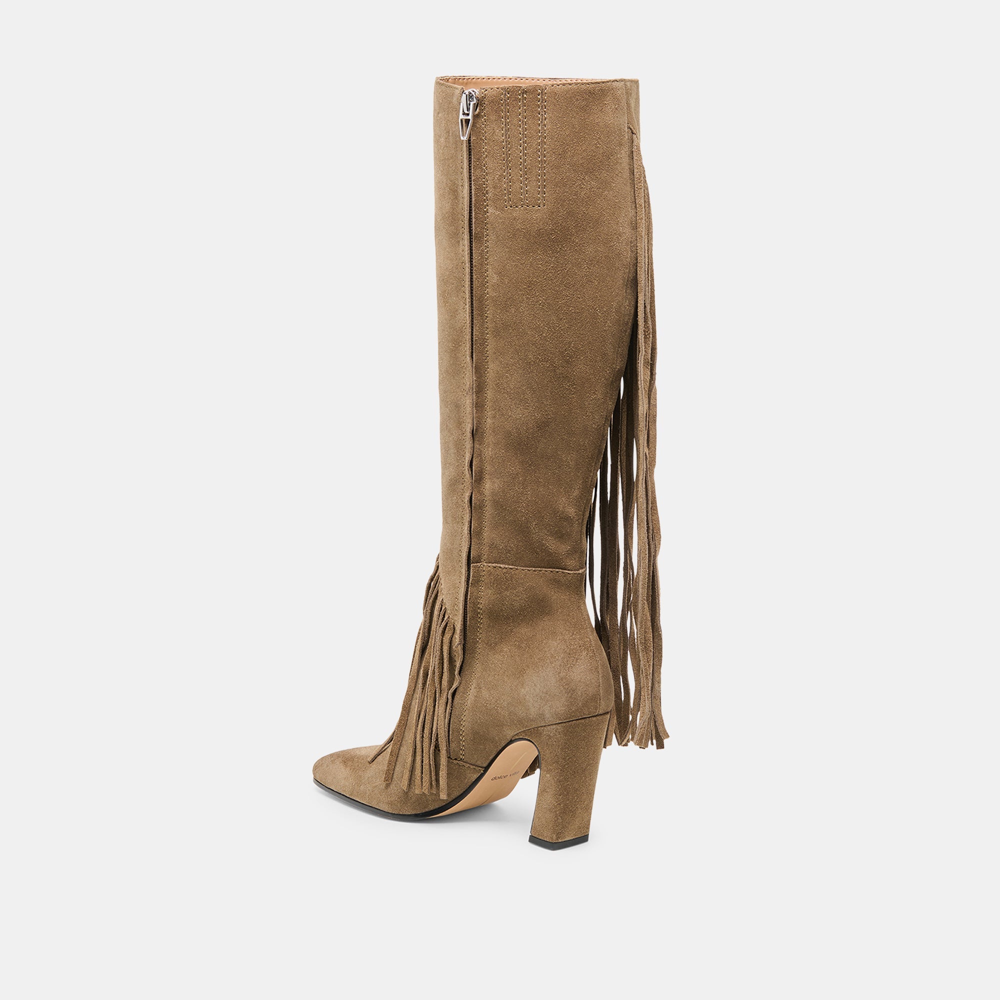 Giano Olive Suede Boots / Dolce Vita