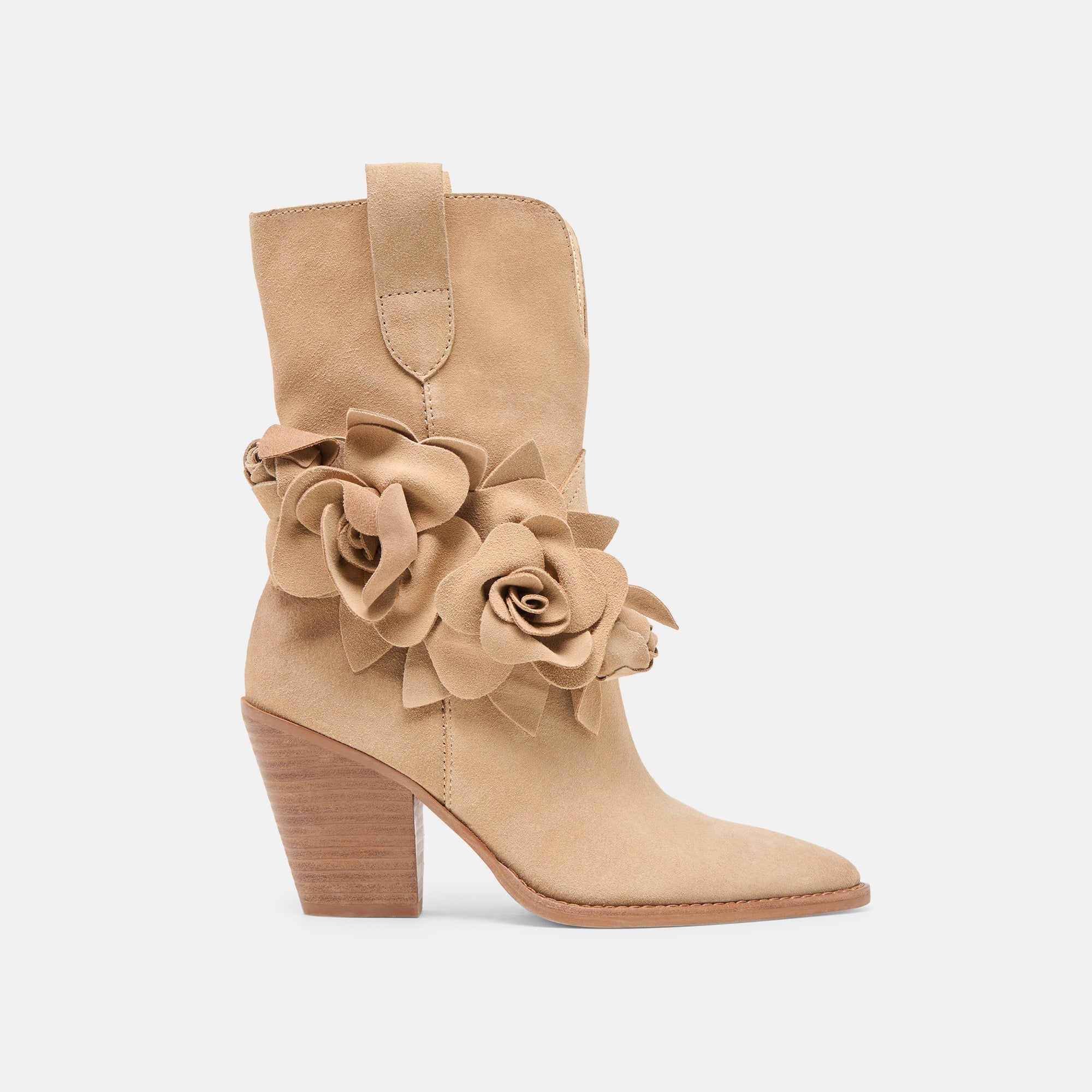 Jakel Camel Suede Boots / Dolce Vita