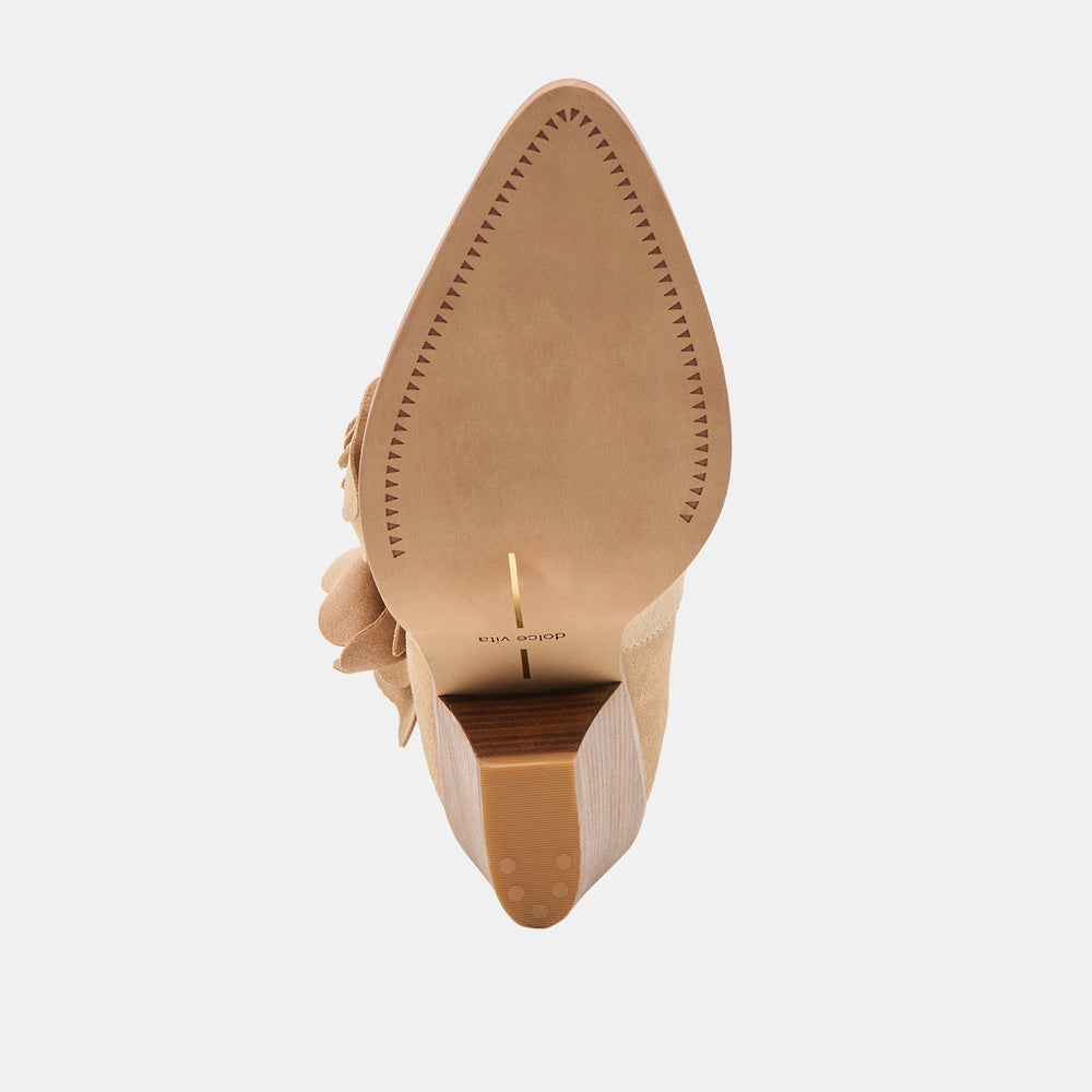Jakel Camel Suede Boots / Dolce Vita