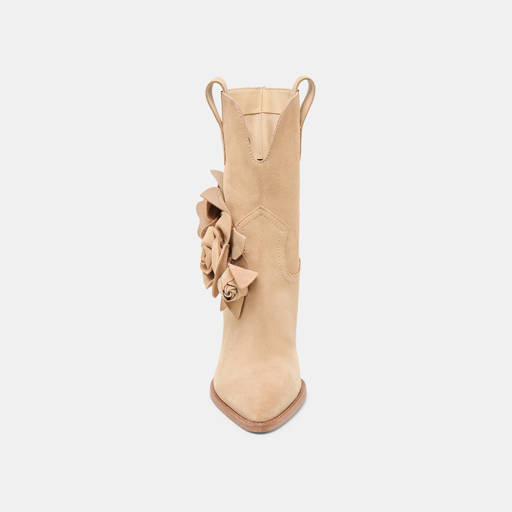 Jakel Camel Suede Boots / Dolce Vita