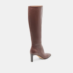 Emmi Chocolate Leather Boots / Dolce Vita