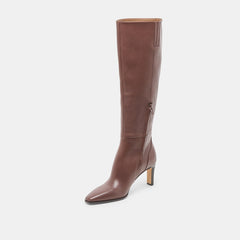 Emmi Chocolate Leather Boots / Dolce Vita