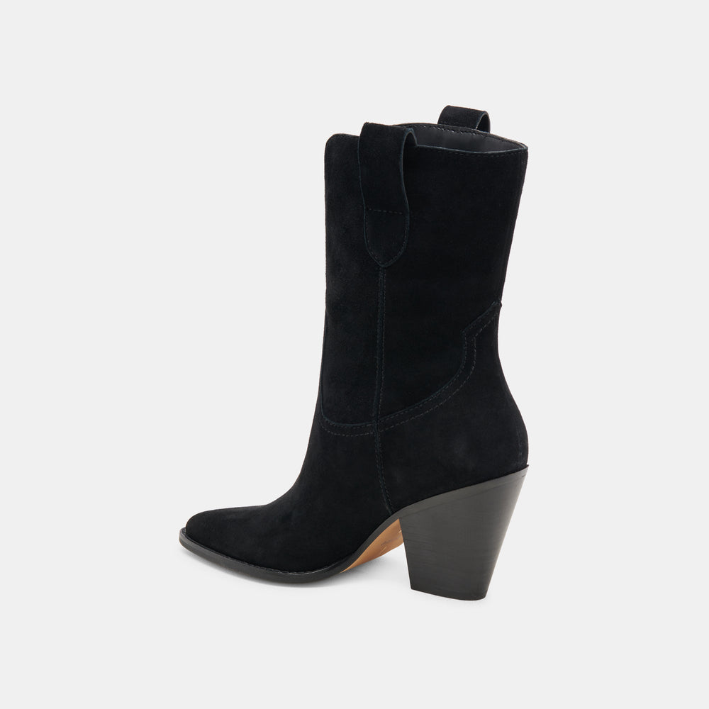 JESSEY BOOTS ONYX SUEDE
 – Dolce Vita / Dolce Vita