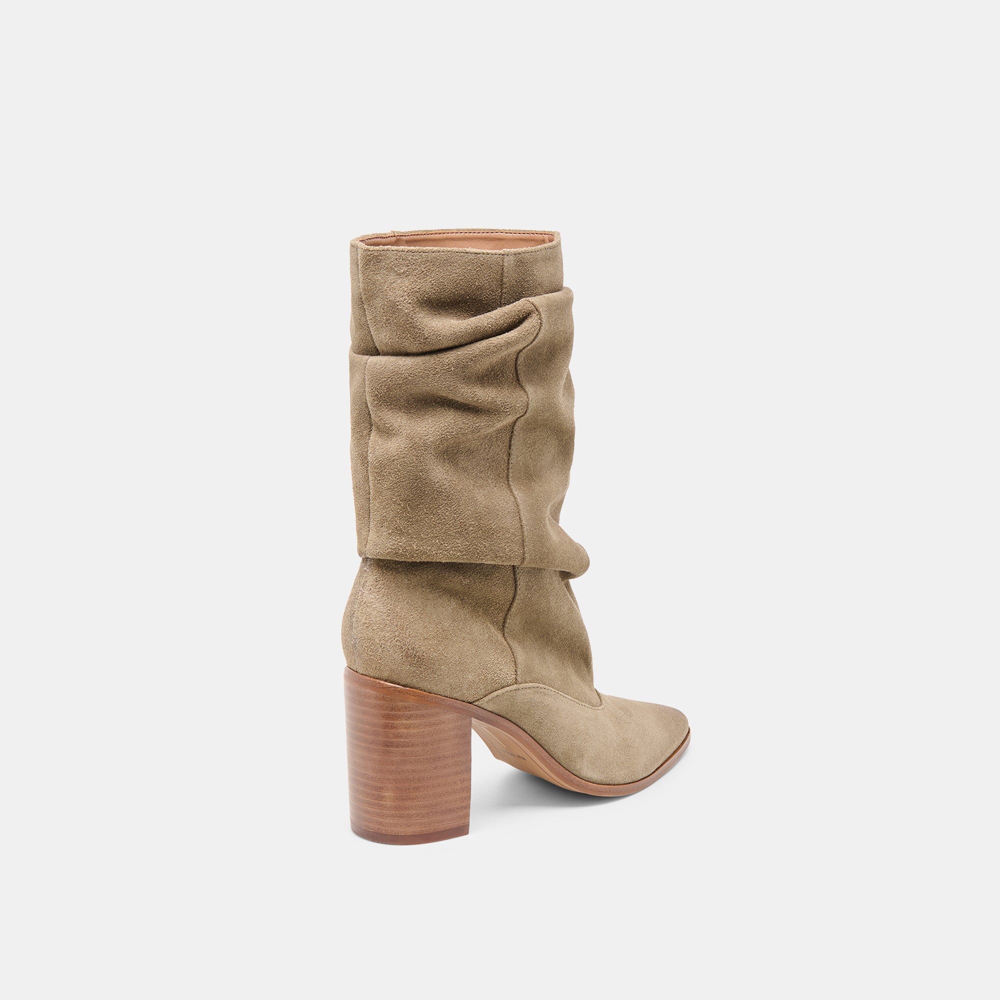 Talina Olive Suede Wide Calf Boots / Dolce Vita