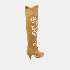 Wilde Chestnut Suede Boots / Dolce Vita