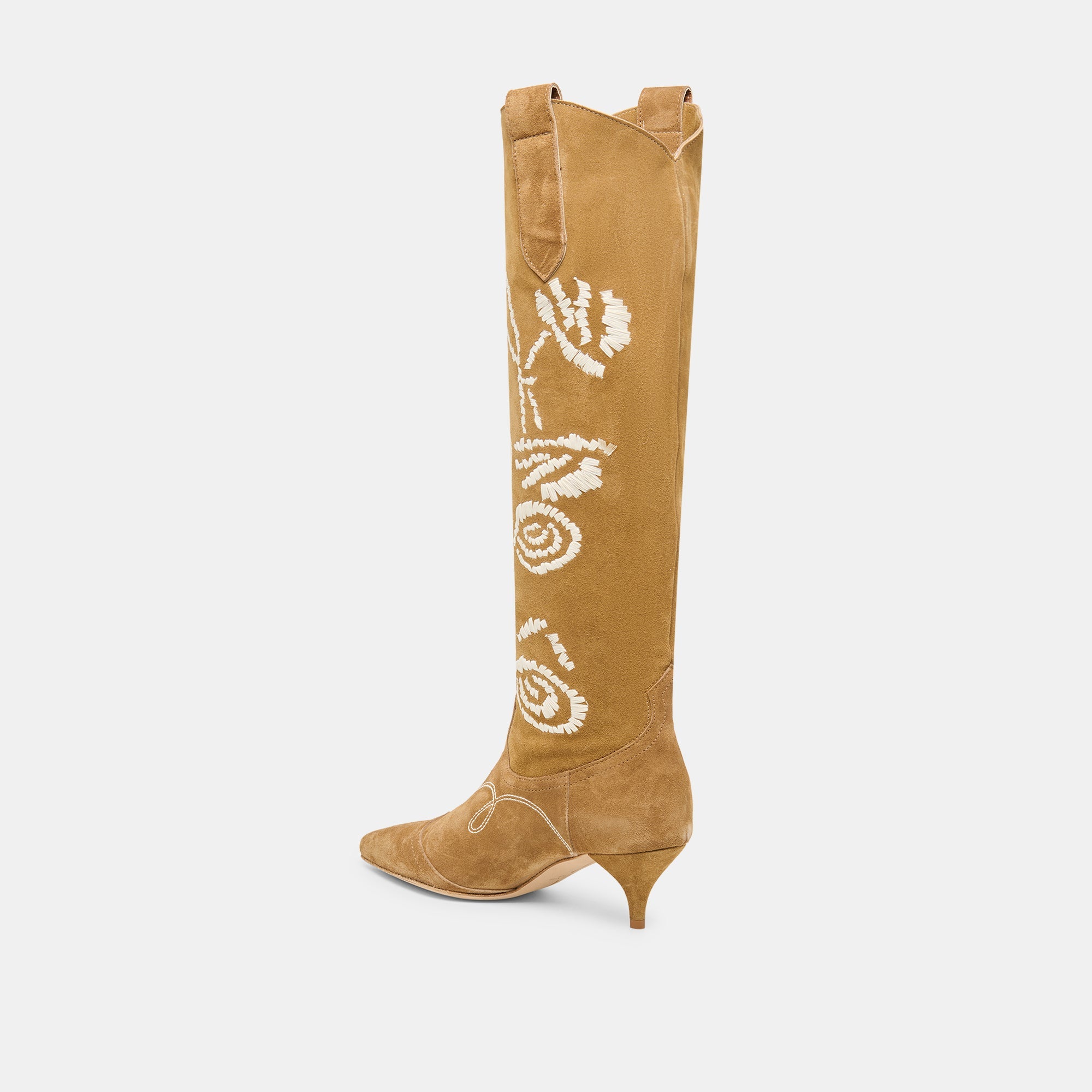 Wilde Chestnut Suede Boots / Dolce Vita