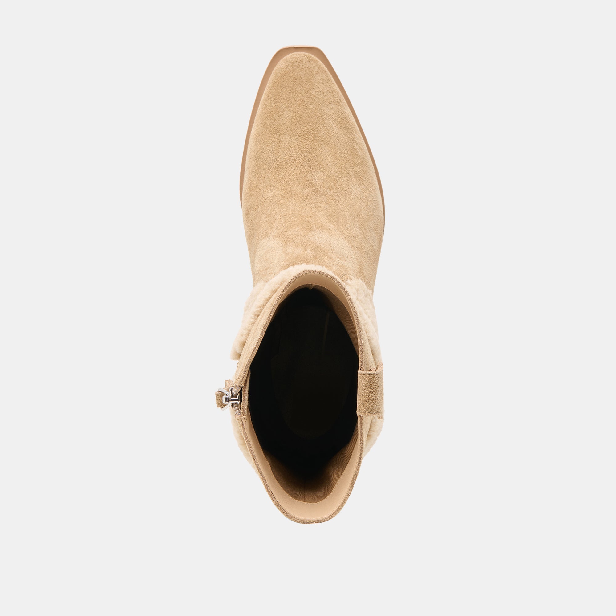 Salil Plush Dk Taupe Suede Boots / Dolce Vita