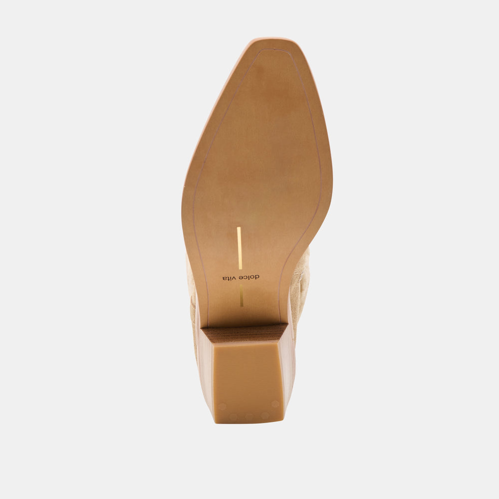 Salil Plush Dk Taupe Suede Boots / Dolce Vita