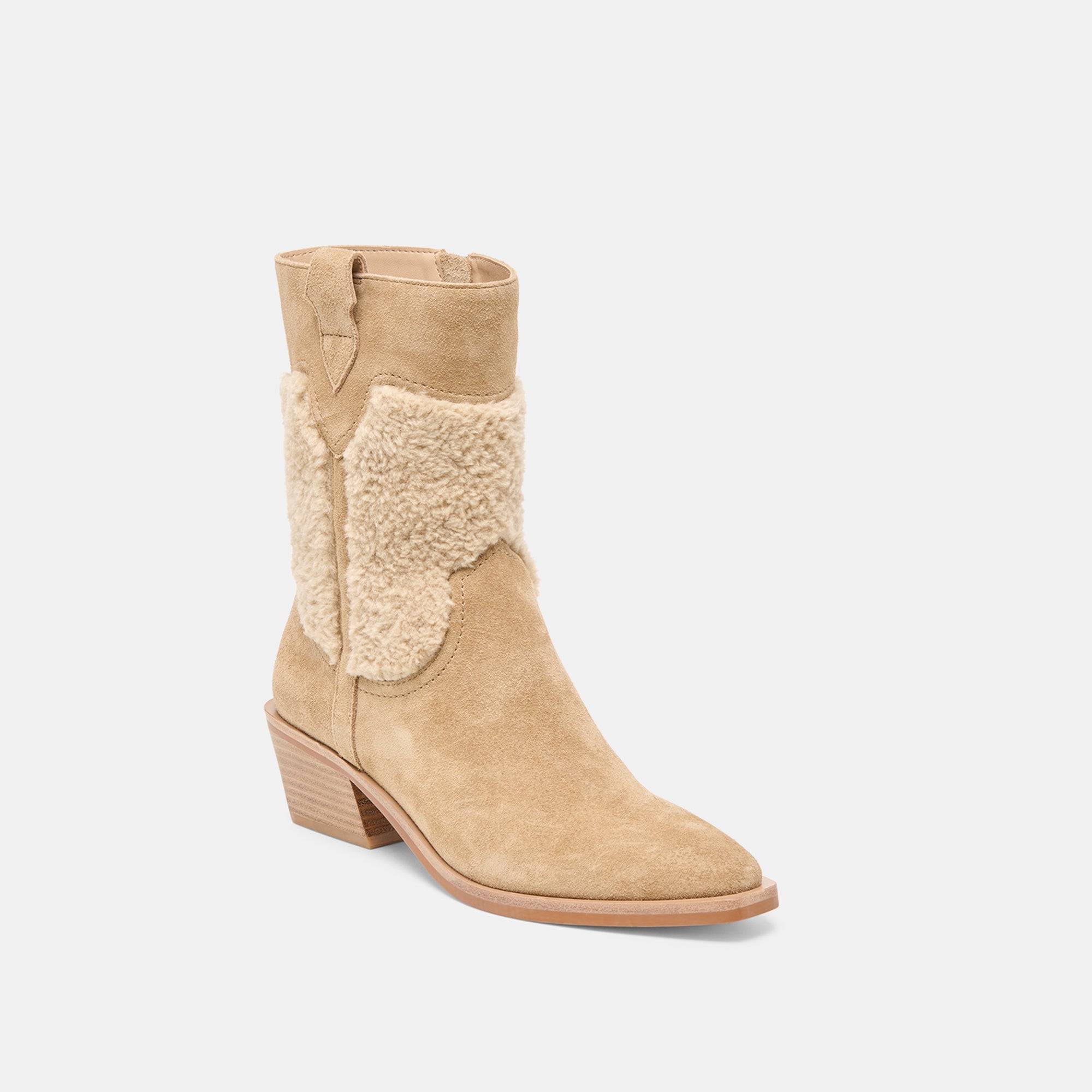 Salil Plush Dk Taupe Suede Boots / Dolce Vita