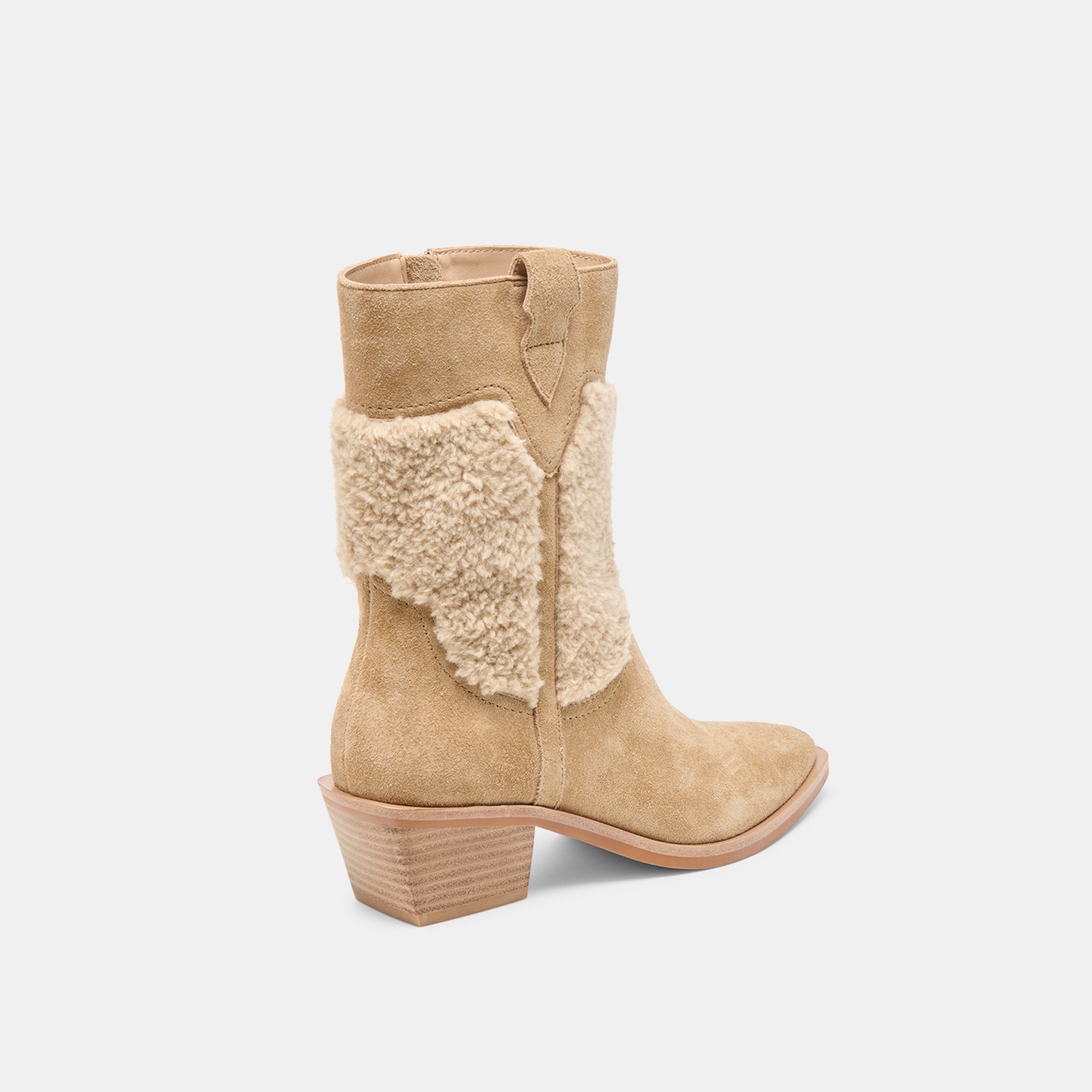 Salil Plush Dk Taupe Suede Boots / Dolce Vita