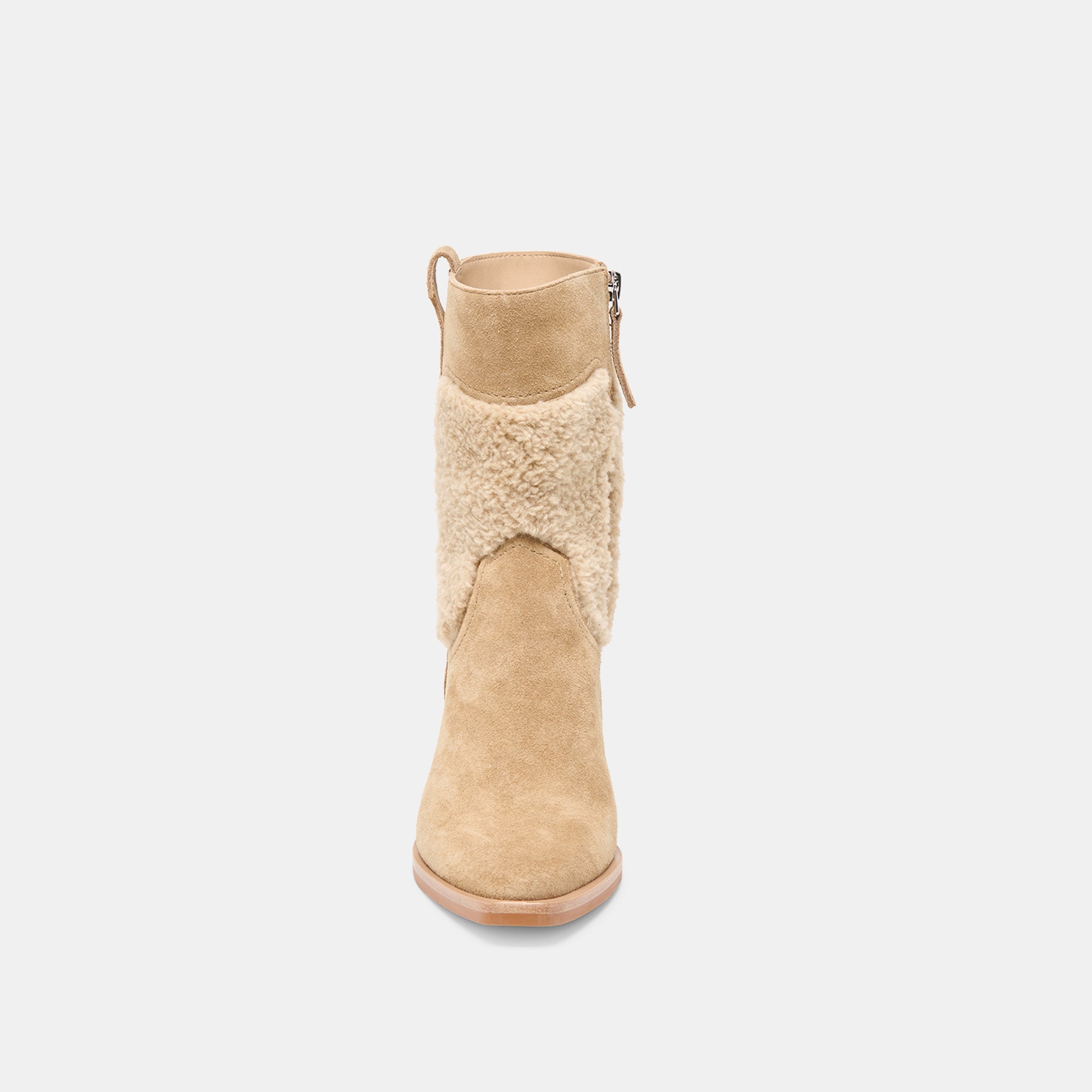Salil Plush Dk Taupe Suede Boots / Dolce Vita