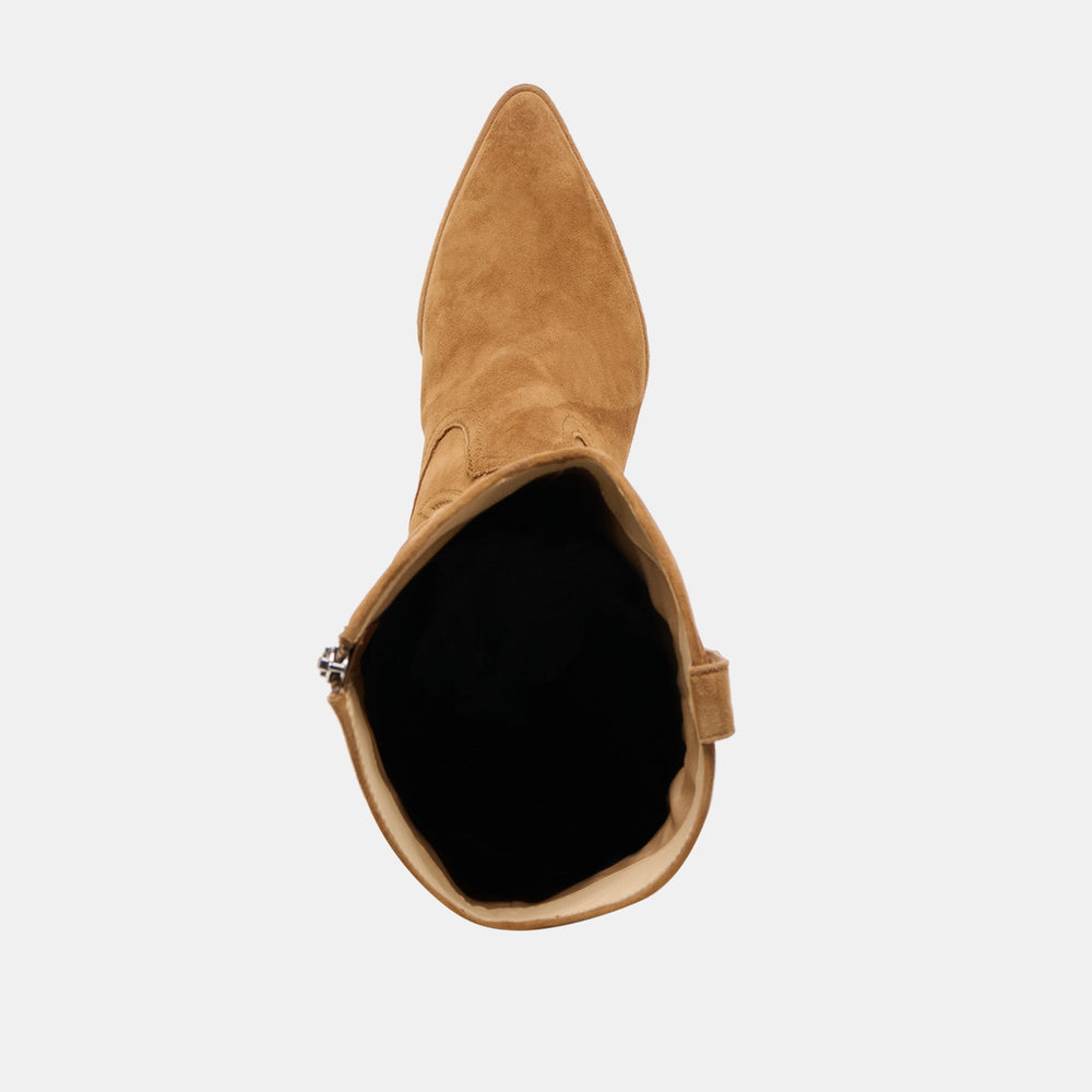 Alisa Lt Brown Suede Boots / Dolce Vita