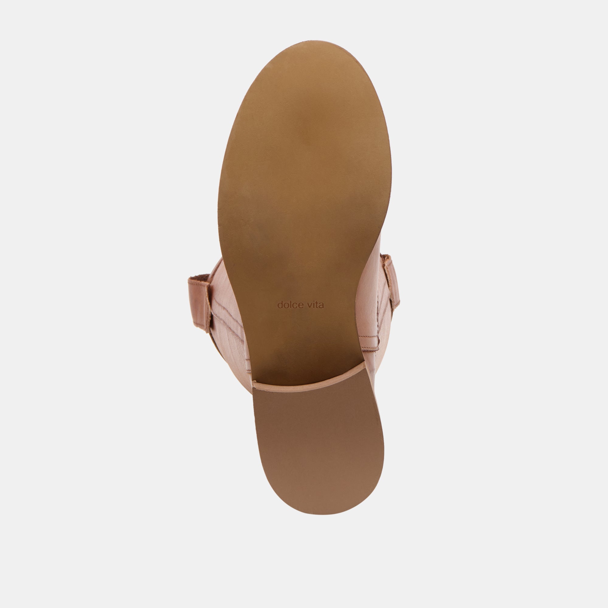 Ramzy Cognac Leather Boots / Dolce Vita