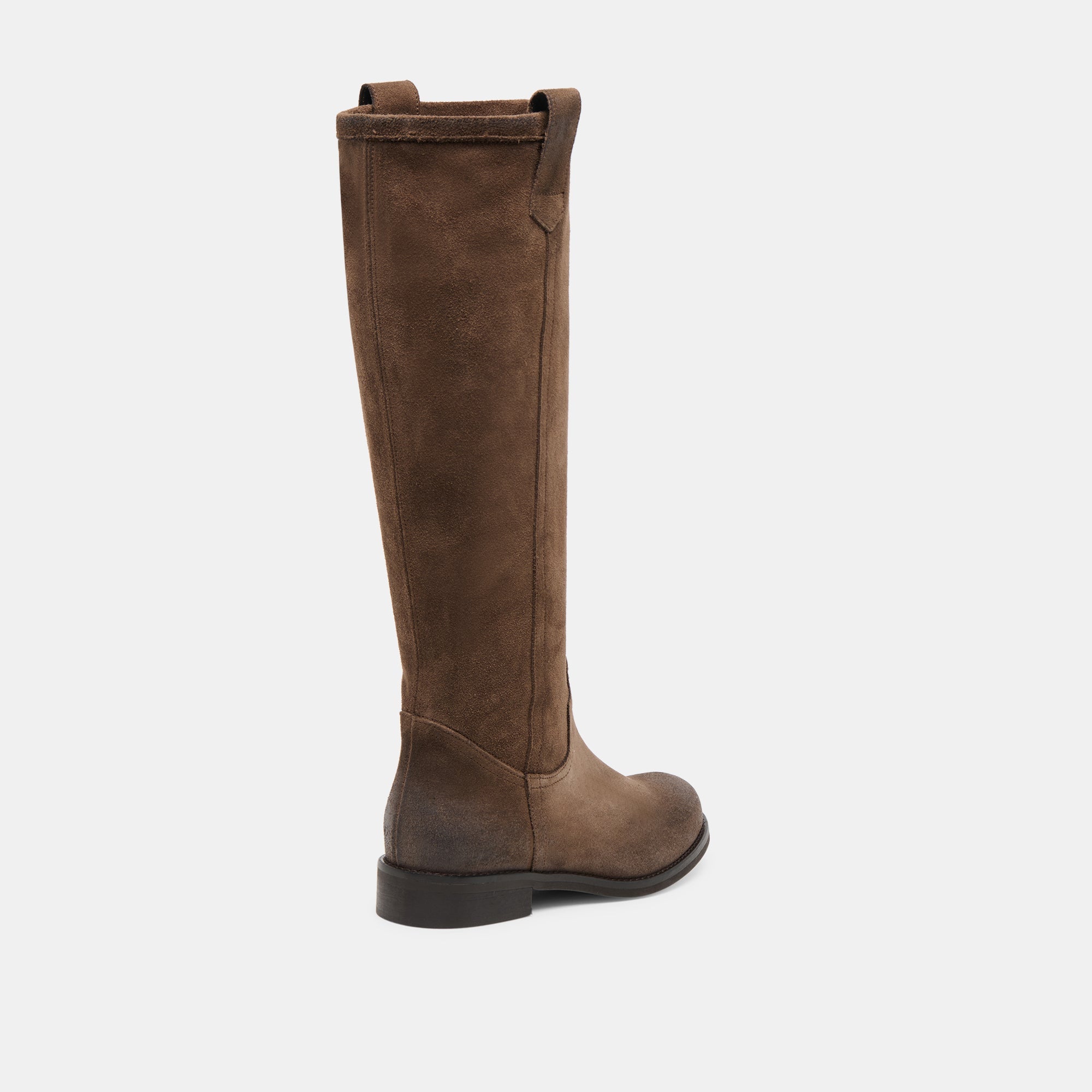 Ramzy Chocolate Suede Boots / Dolce Vita