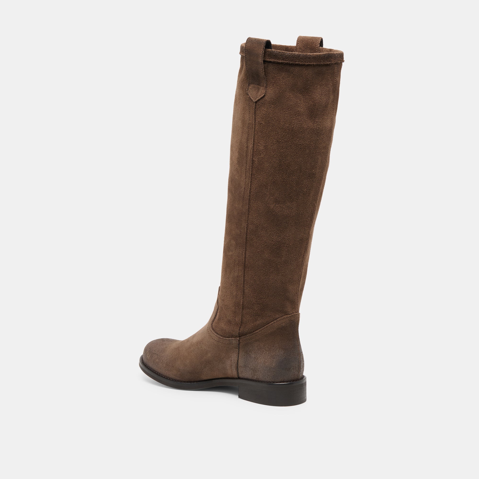 Ramzy Chocolate Suede Boots / Dolce Vita