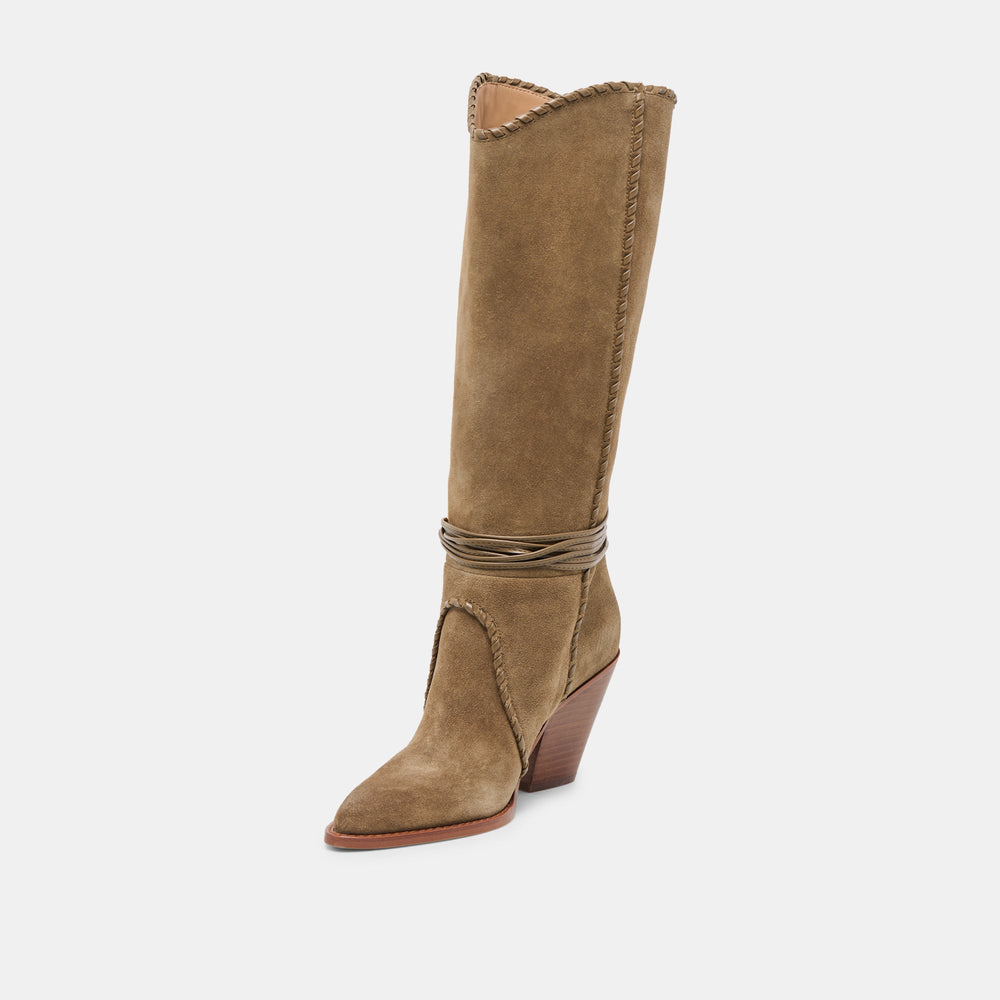 Jody Olive Suede Boots / Dolce Vita