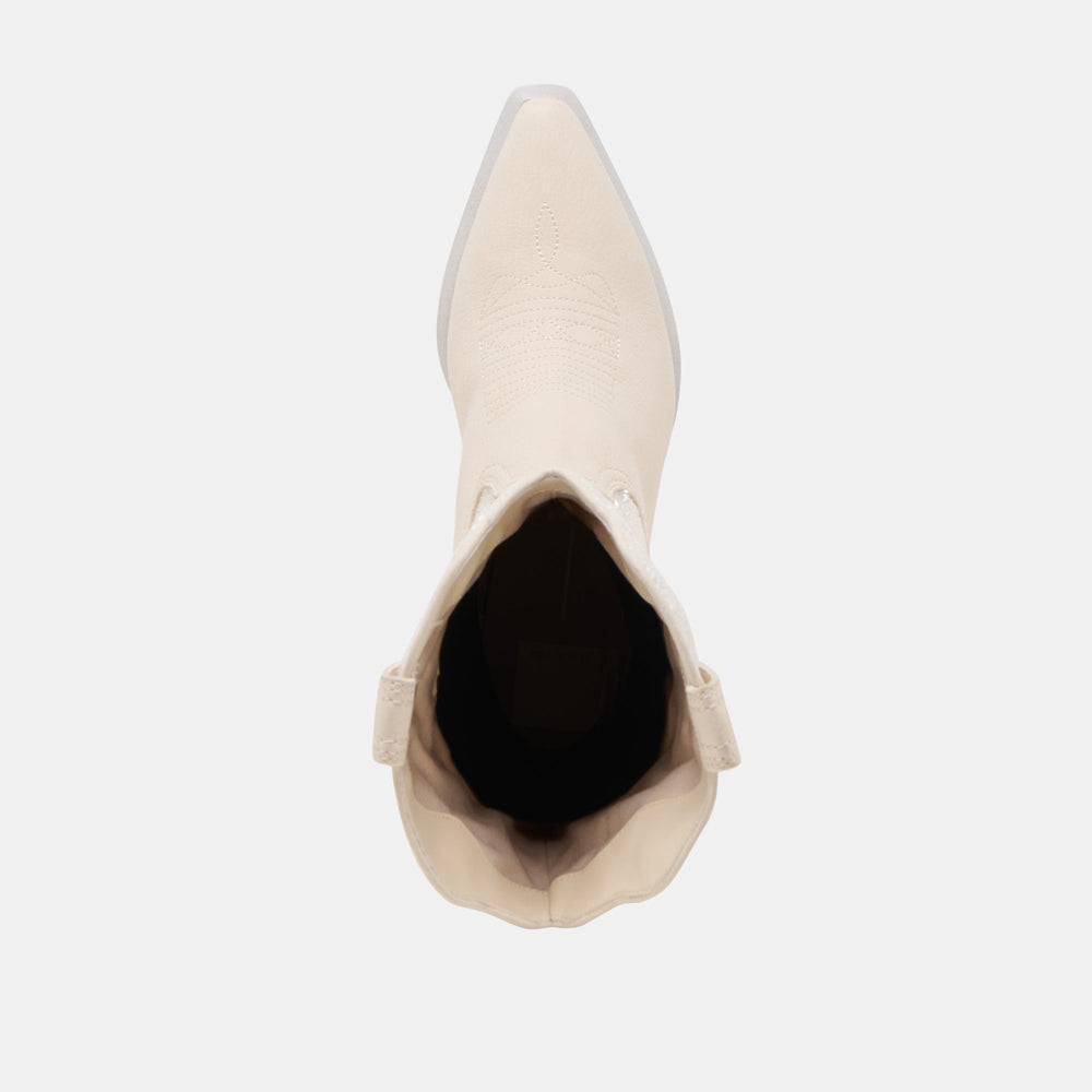 Vorah Pearl Creme Sequin Boots / Dolce Vita