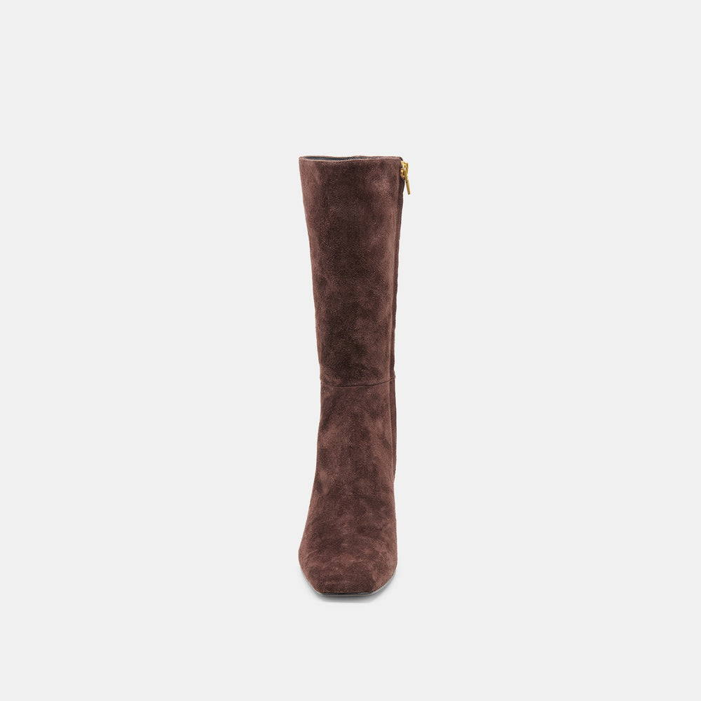 Riggs Mahogany Suede Boots / Dolce Vita