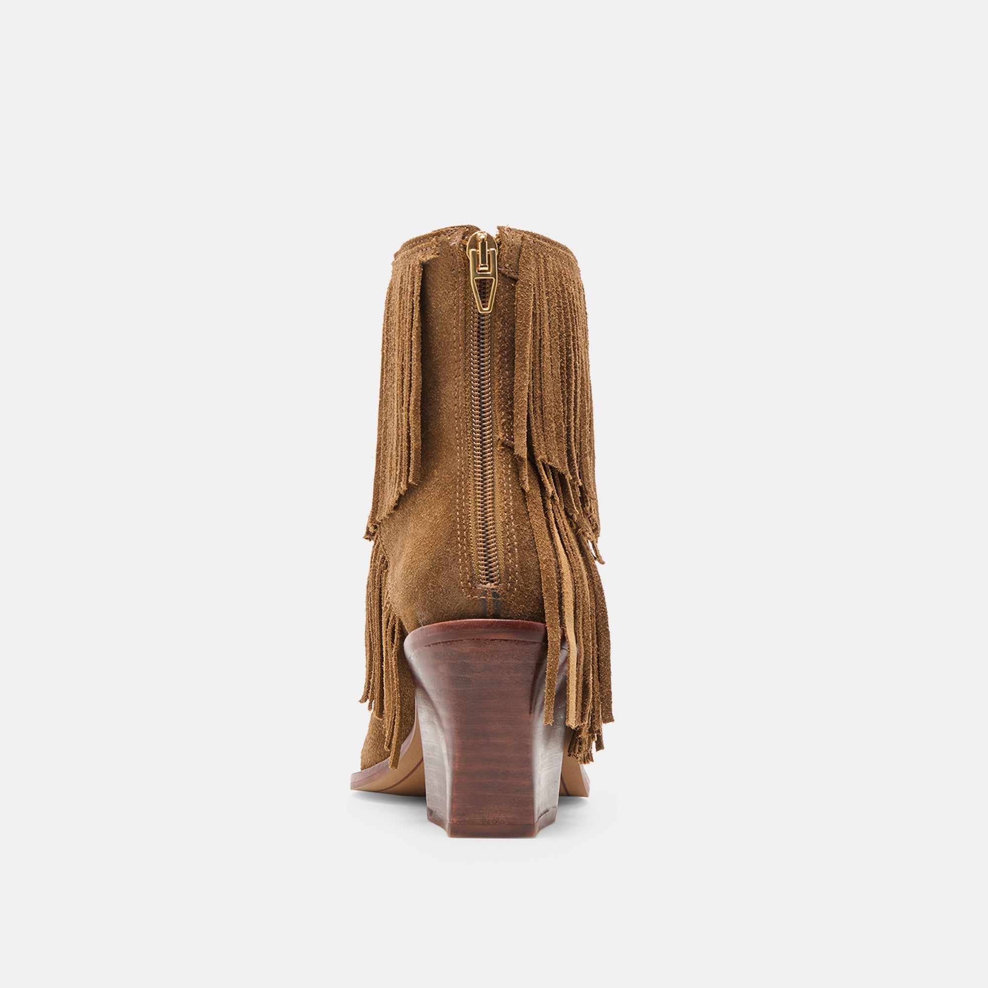 Torey Chestnut Suede Booties / Dolce Vita
