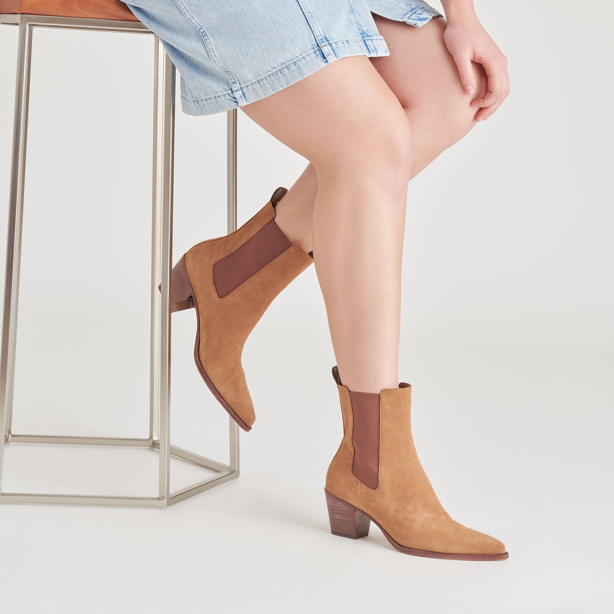 SHADIE H2O BOOTIES BROWN SUEDE
 – Dolce Vita / Dolce Vita