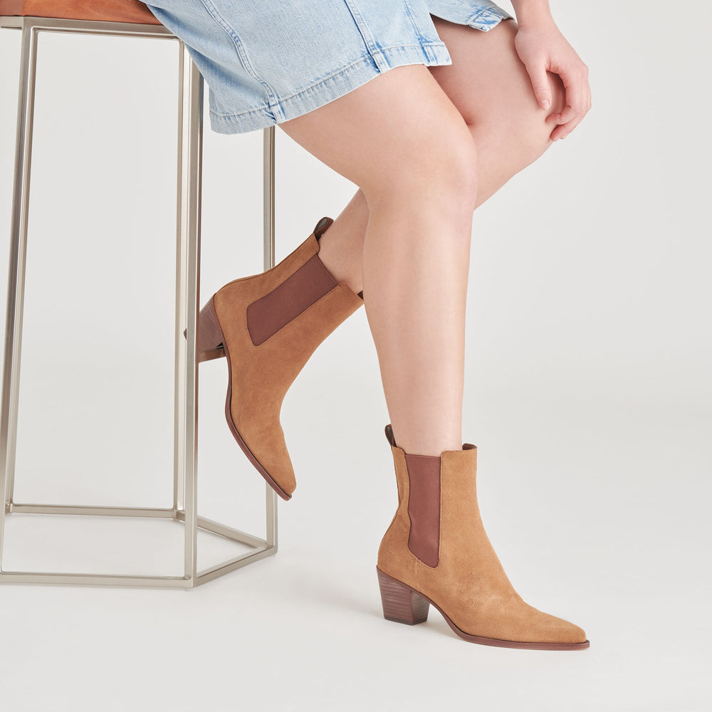 SHADIE H2O BOOTIES BROWN SUEDE
 – Dolce Vita / Dolce Vita