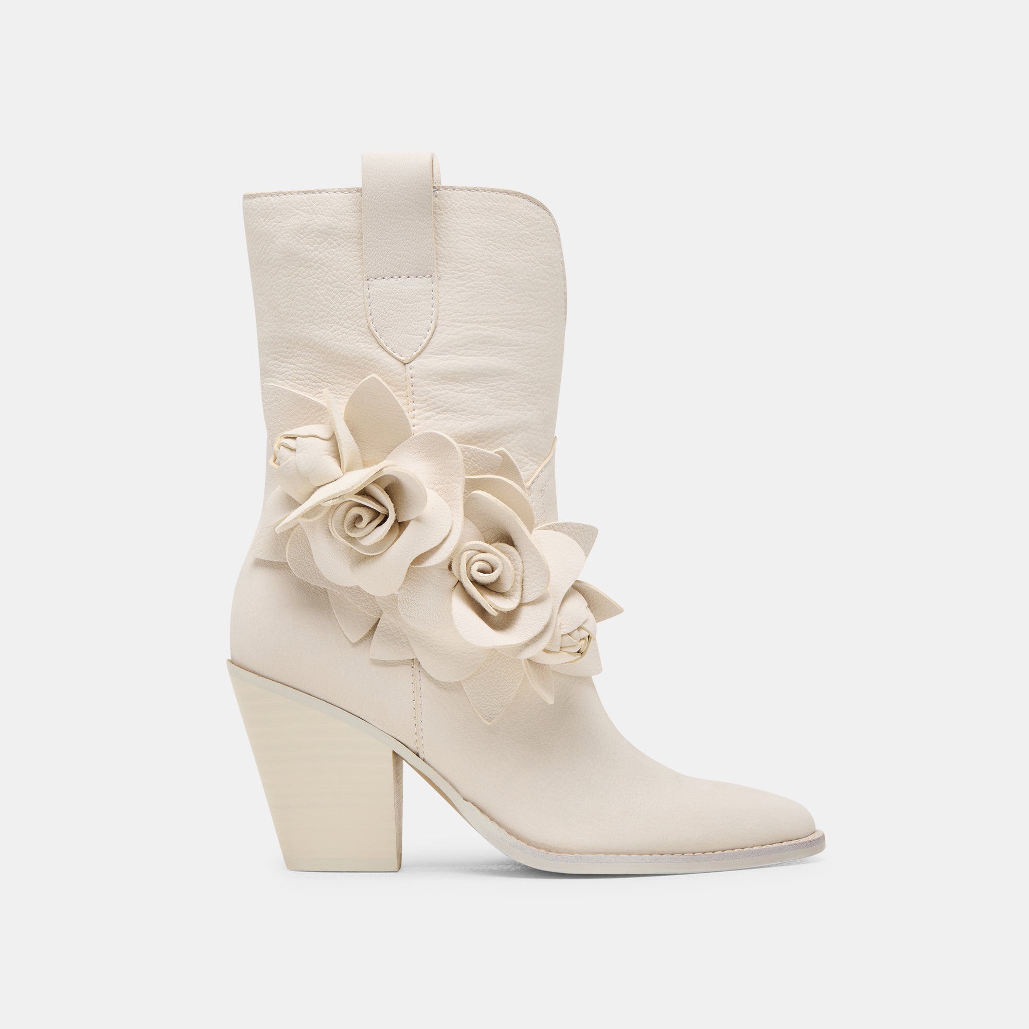 Jakel Off White Nubuck Boots / Dolce Vita