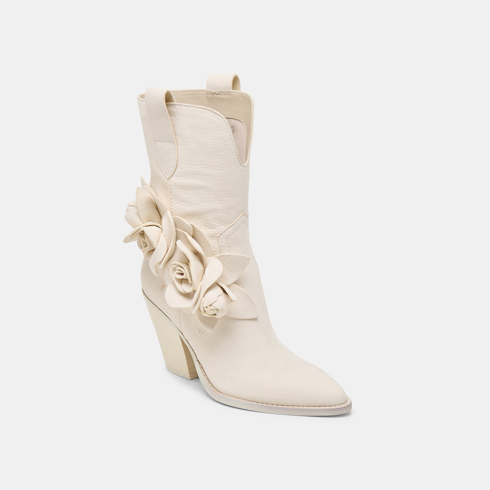 Jakel Off White Nubuck Boots / Dolce Vita