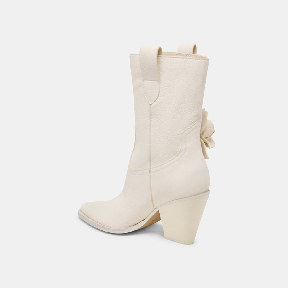 Jakel Off White Nubuck Boots / Dolce Vita