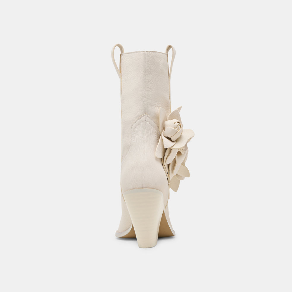 Jakel Off White Nubuck Boots / Dolce Vita