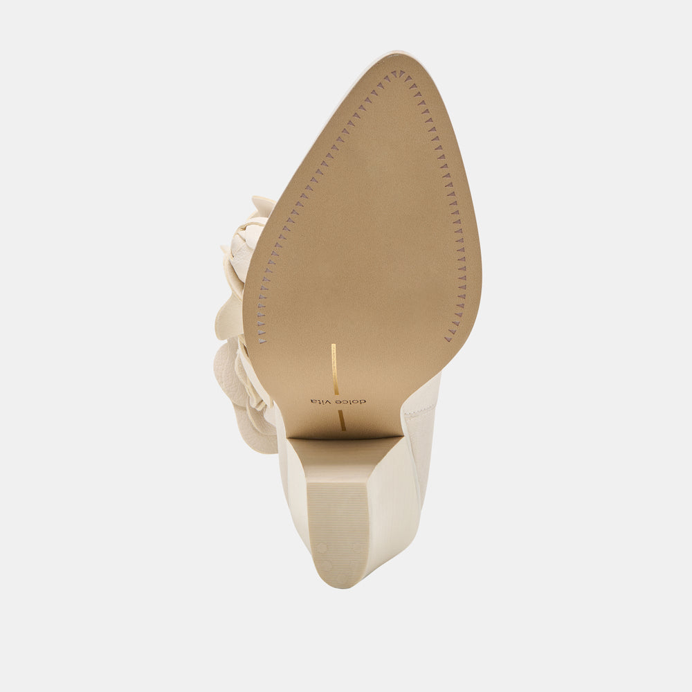 Jakel Off White Nubuck Boots / Dolce Vita