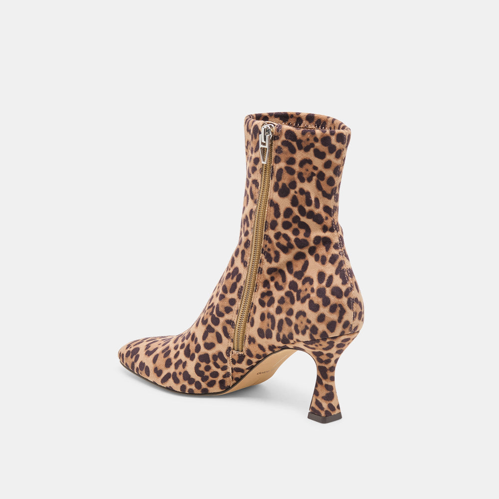 Glamor Dk Leopard Stella Suede Boots / Dolce Vita