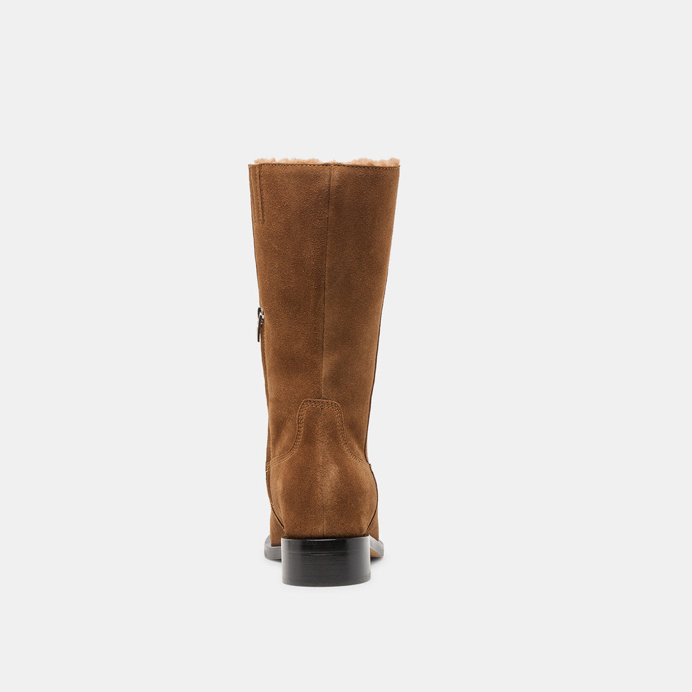 Kedra H2O Chestnut Suede Boots | Doice Vita
 – Dolce Vita / Dolce Vita