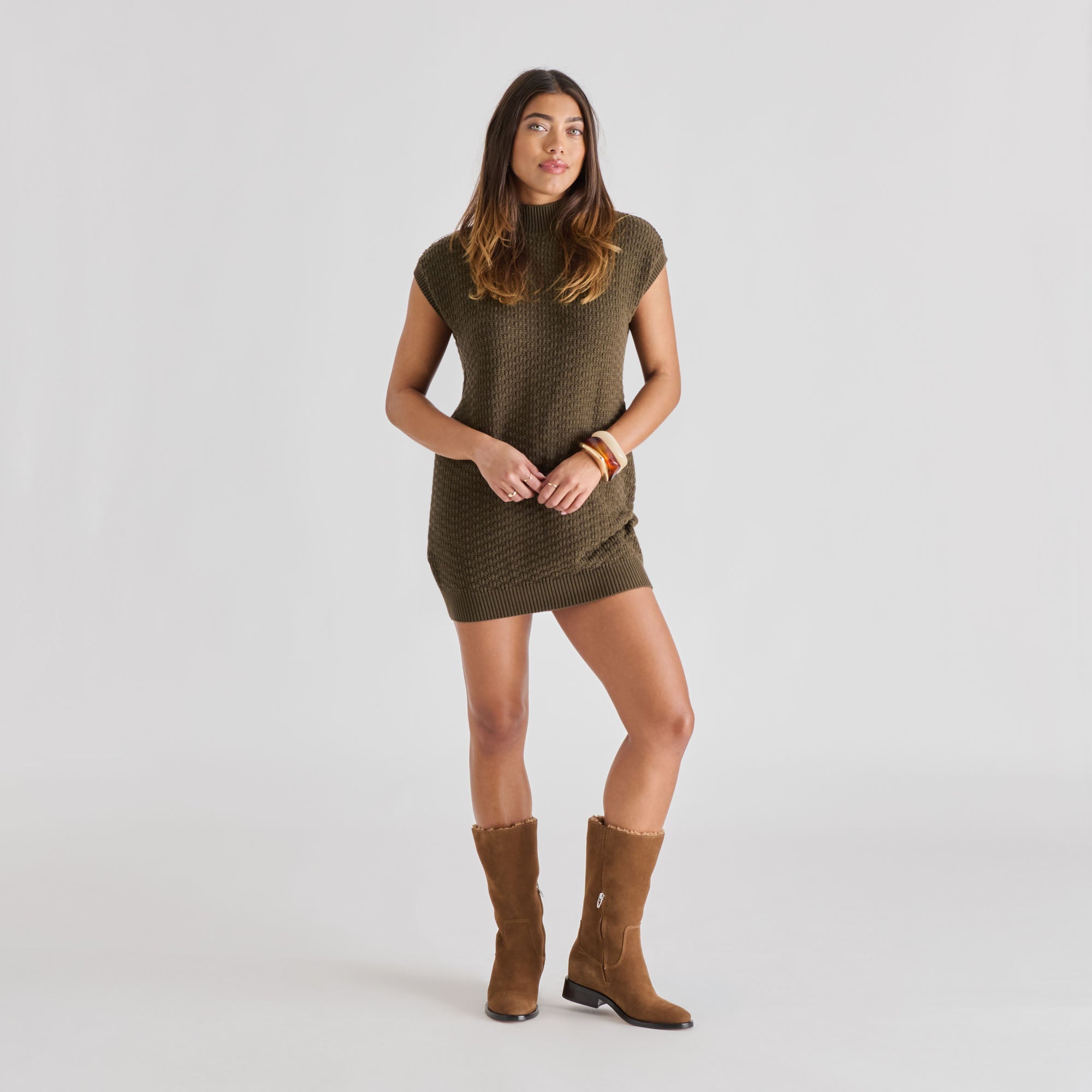 Kedra H2O Chestnut Suede Boots | Doice Vita
 – Dolce Vita / Dolce Vita