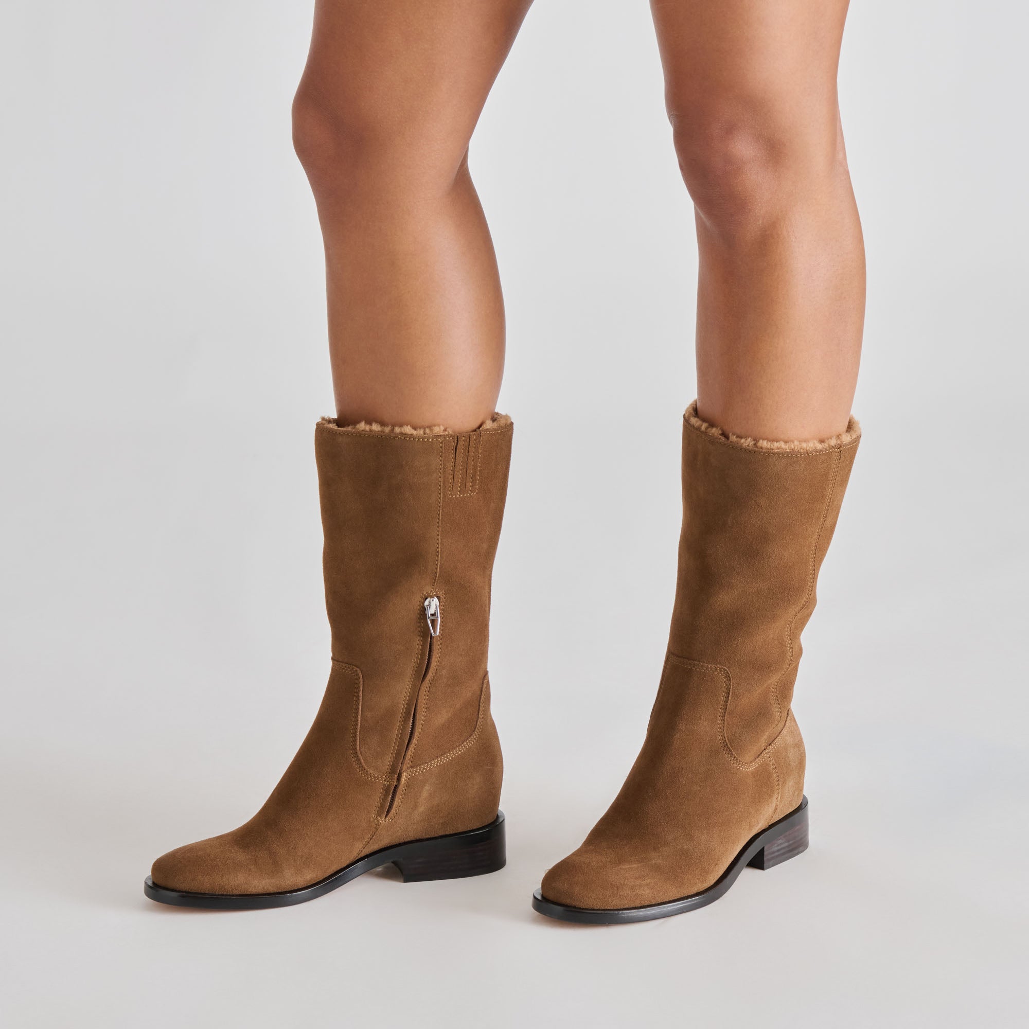 Kedra H2O Chestnut Suede Boots | Doice Vita
 – Dolce Vita / Dolce Vita