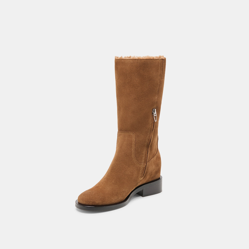 Kedra H2O Chestnut Suede Boots | Doice Vita
 – Dolce Vita / Dolce Vita