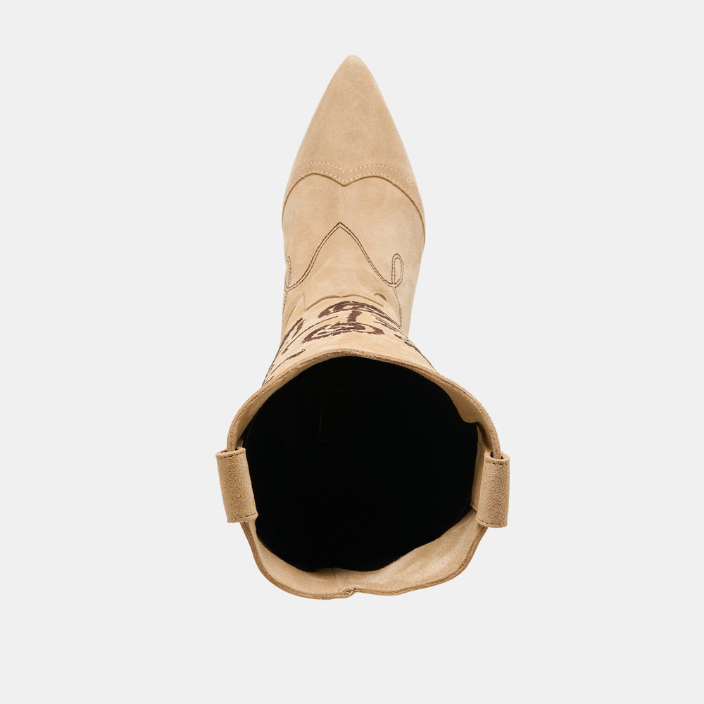 Wilde Sand Suede Boots / Dolce Vita