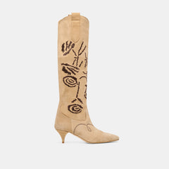 Wilde Sand Suede Boots / Dolce Vita