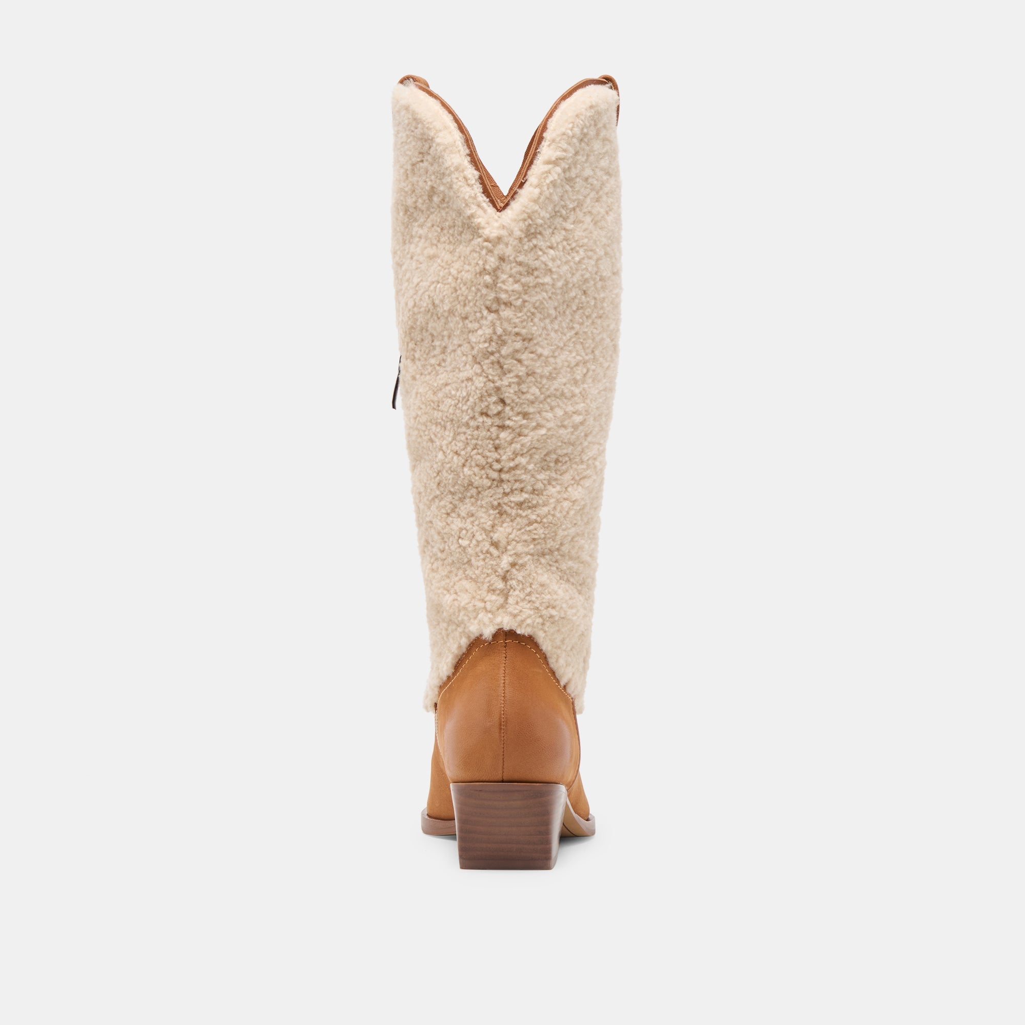 Mykel Plush Caramel Nubuck Boots / Dolce Vita