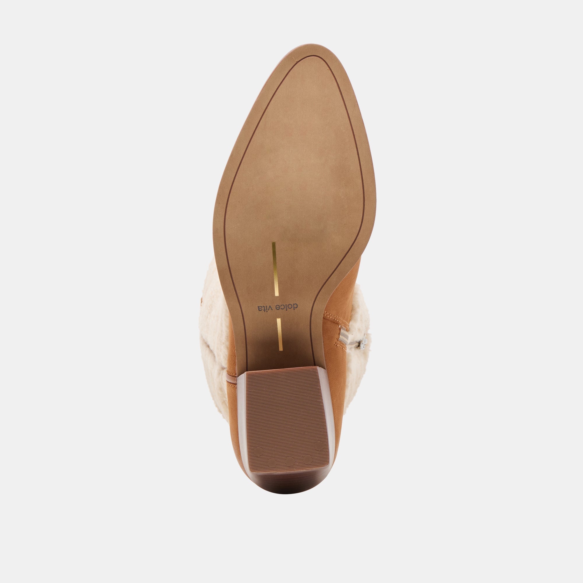 Mykel Plush Caramel Nubuck Boots / Dolce Vita